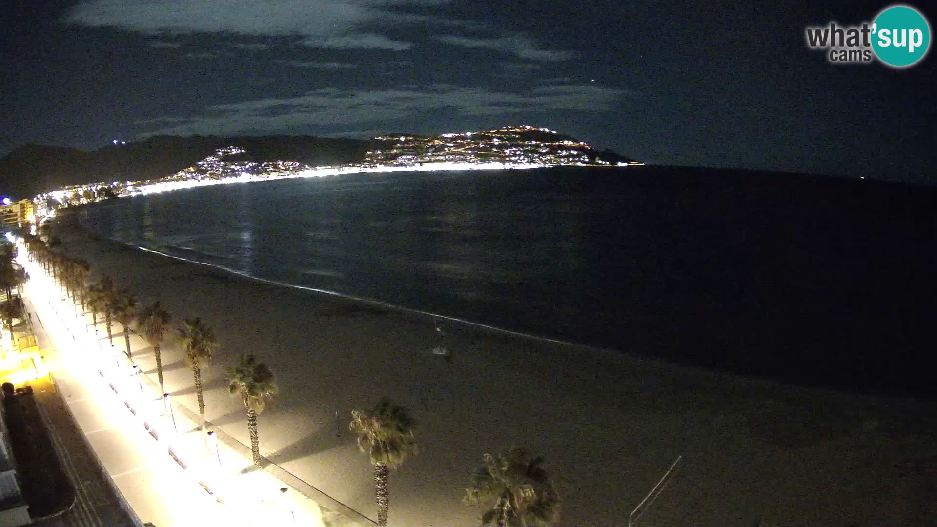 LIVEcam Roses plage Costa Brava – Hotel Montecarlo webcam Espagne
