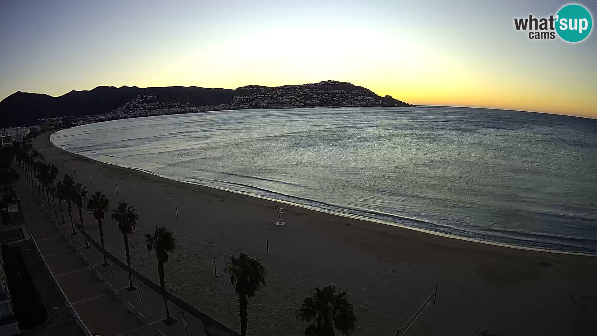 Live cam Roses – Costa Brava spiaggia – Hotel MonteCarlo