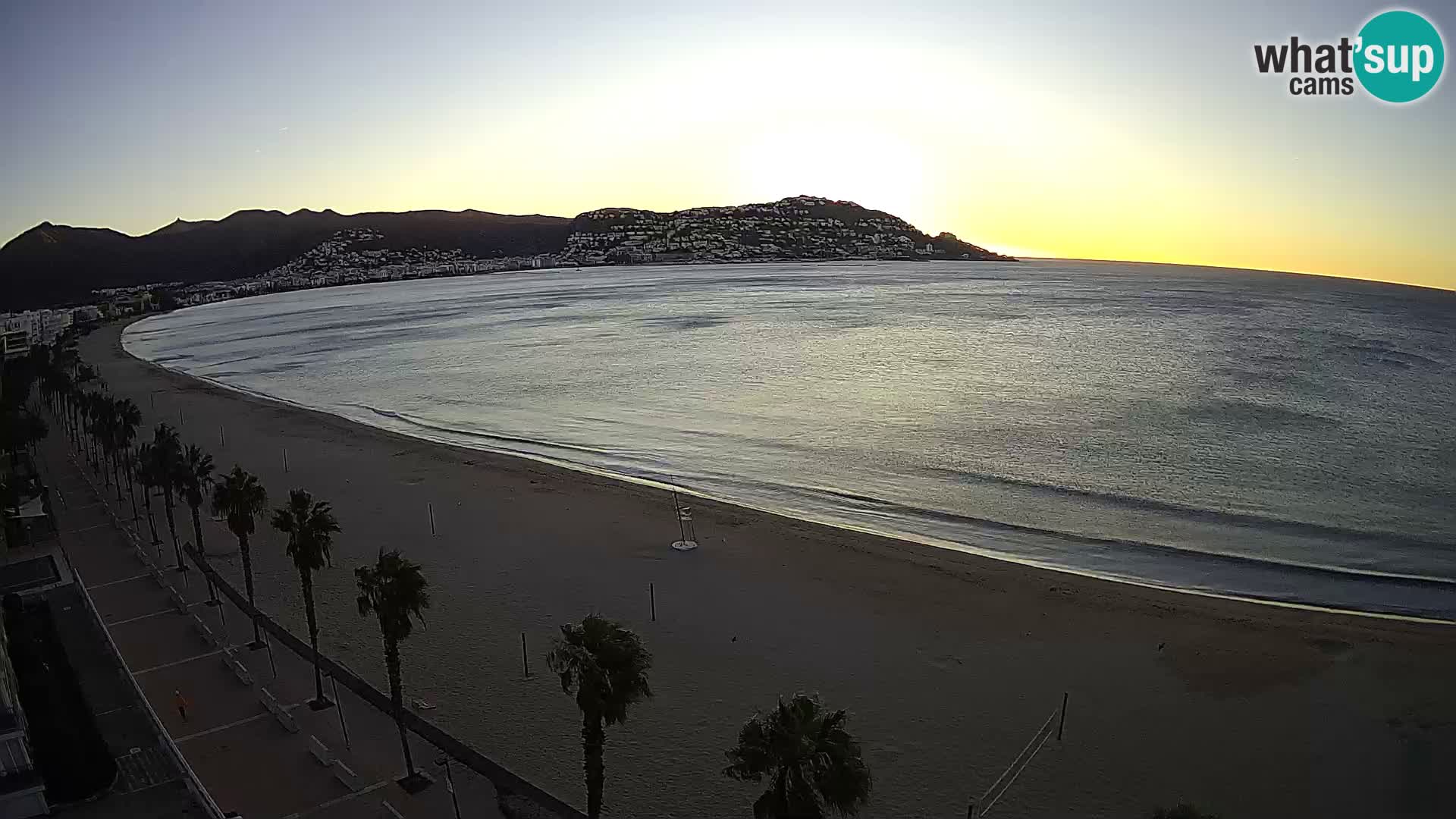 Live cam Roses  – Costa Brava spiaggia – Hotel MonteCarlo