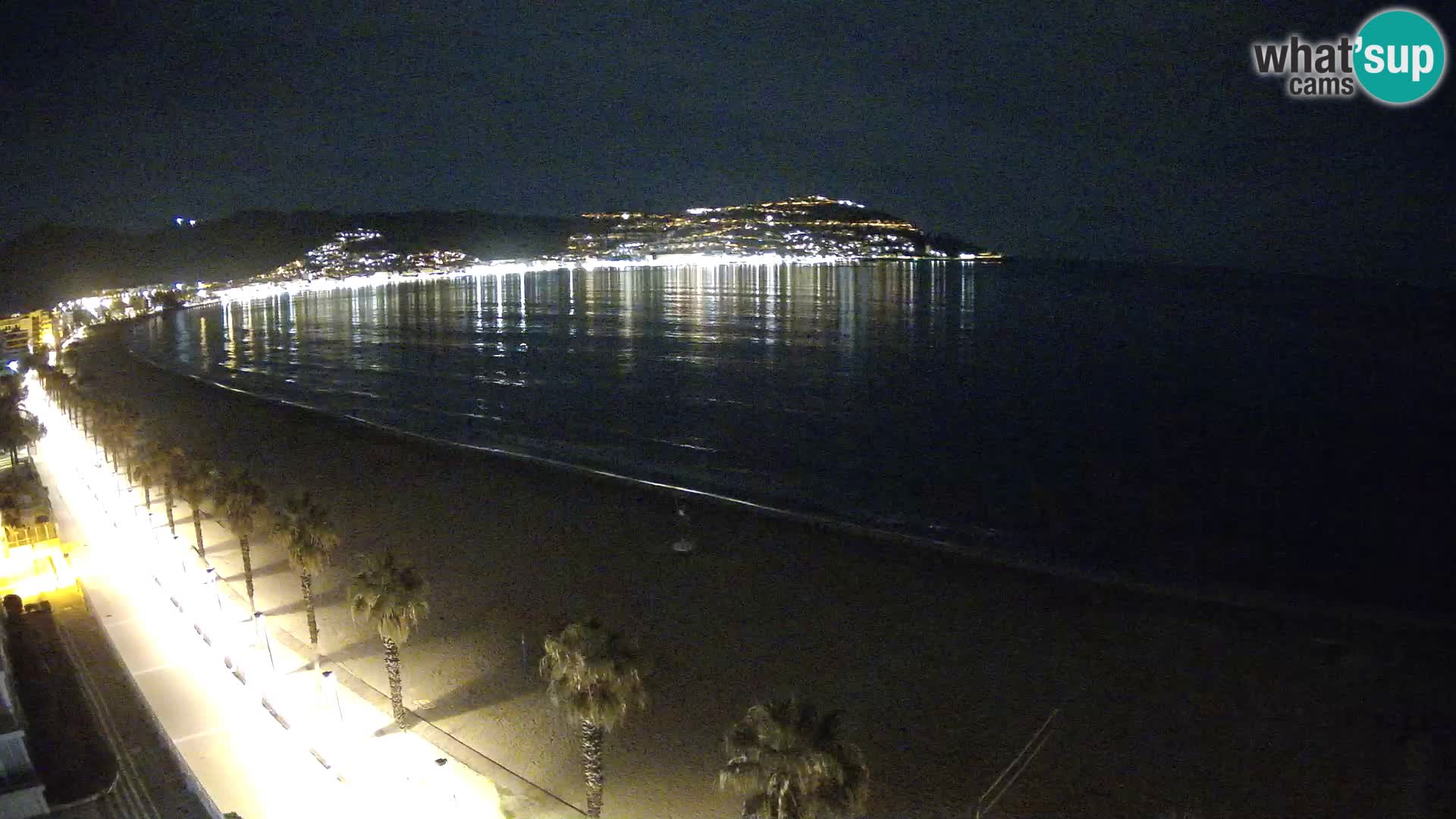 Webcam Costa Brava Roses Strand – Montecarlo Hotel livecam Spanien