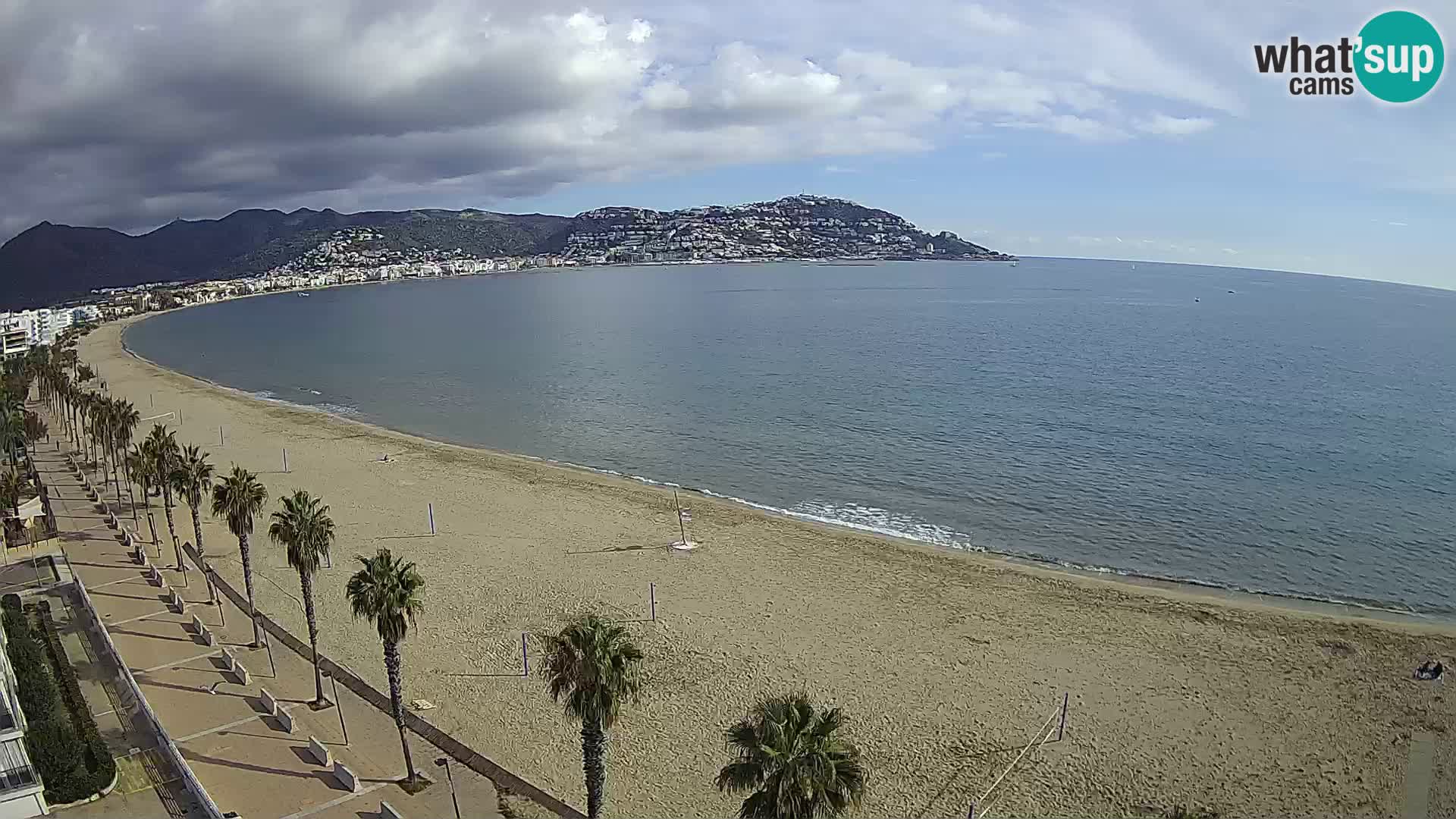 Roses camera en vivo playa Costa Brava- Hotel MonteCarlo
