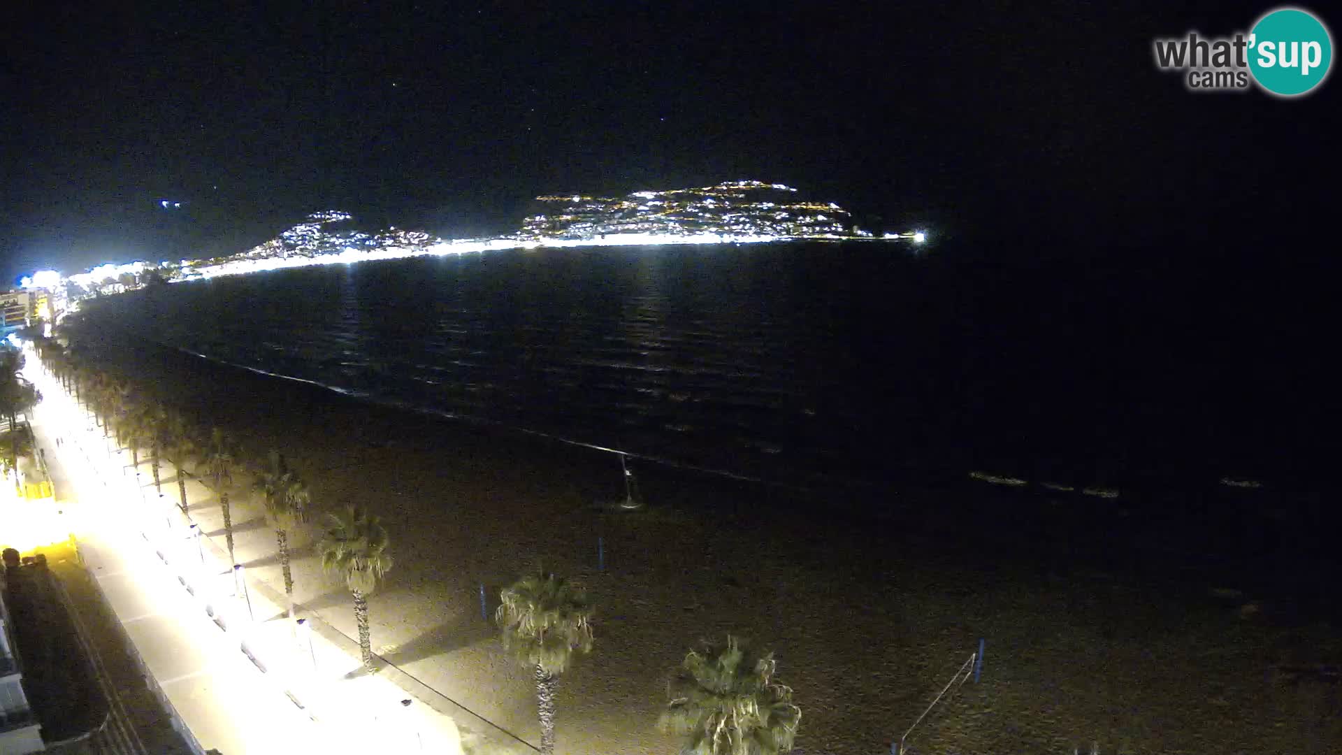 LIVEcam Roses plage Costa Brava – Hotel Montecarlo webcam Espagne