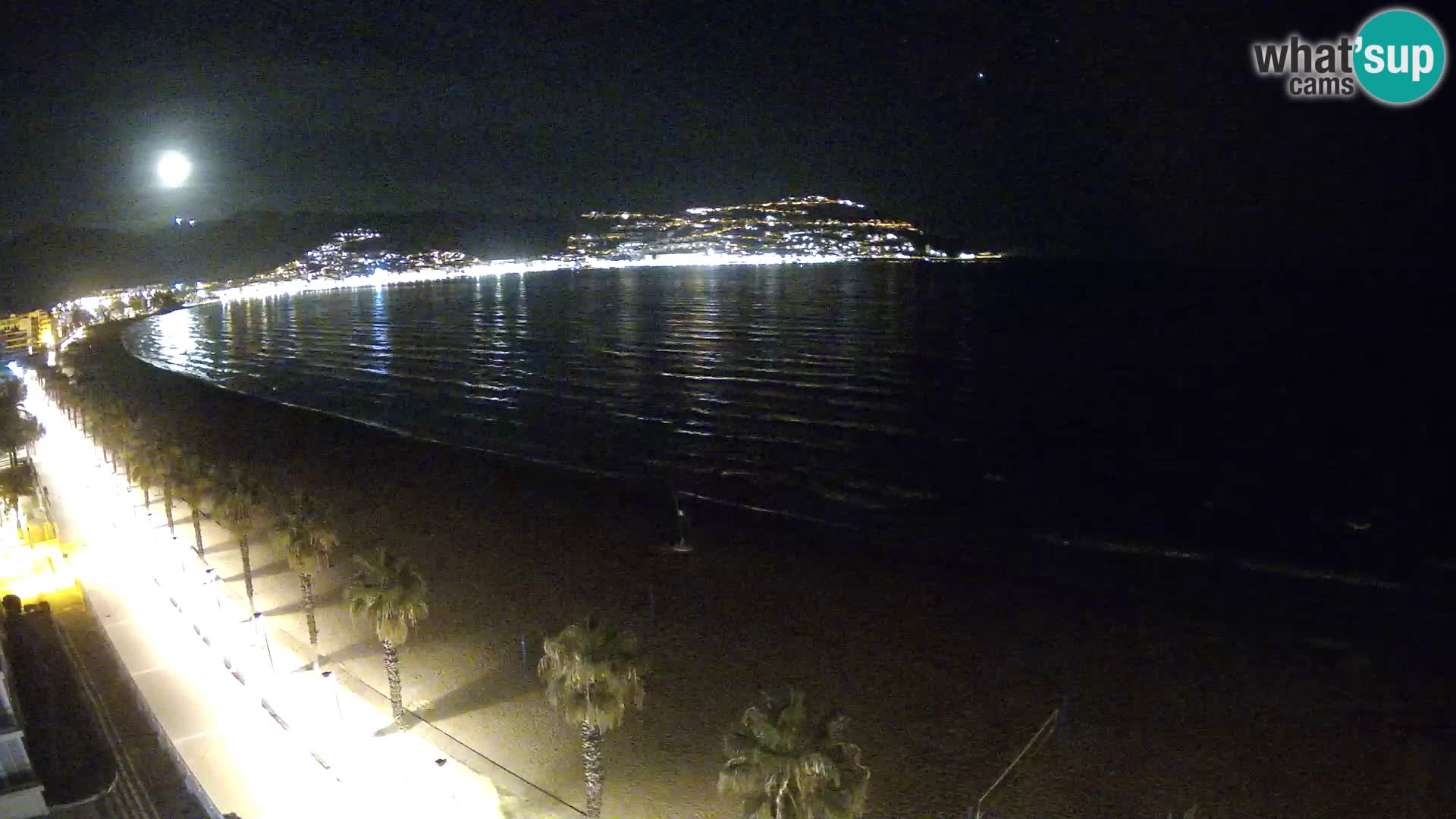 Live cam Roses  – Costa Brava spiaggia – Hotel MonteCarlo