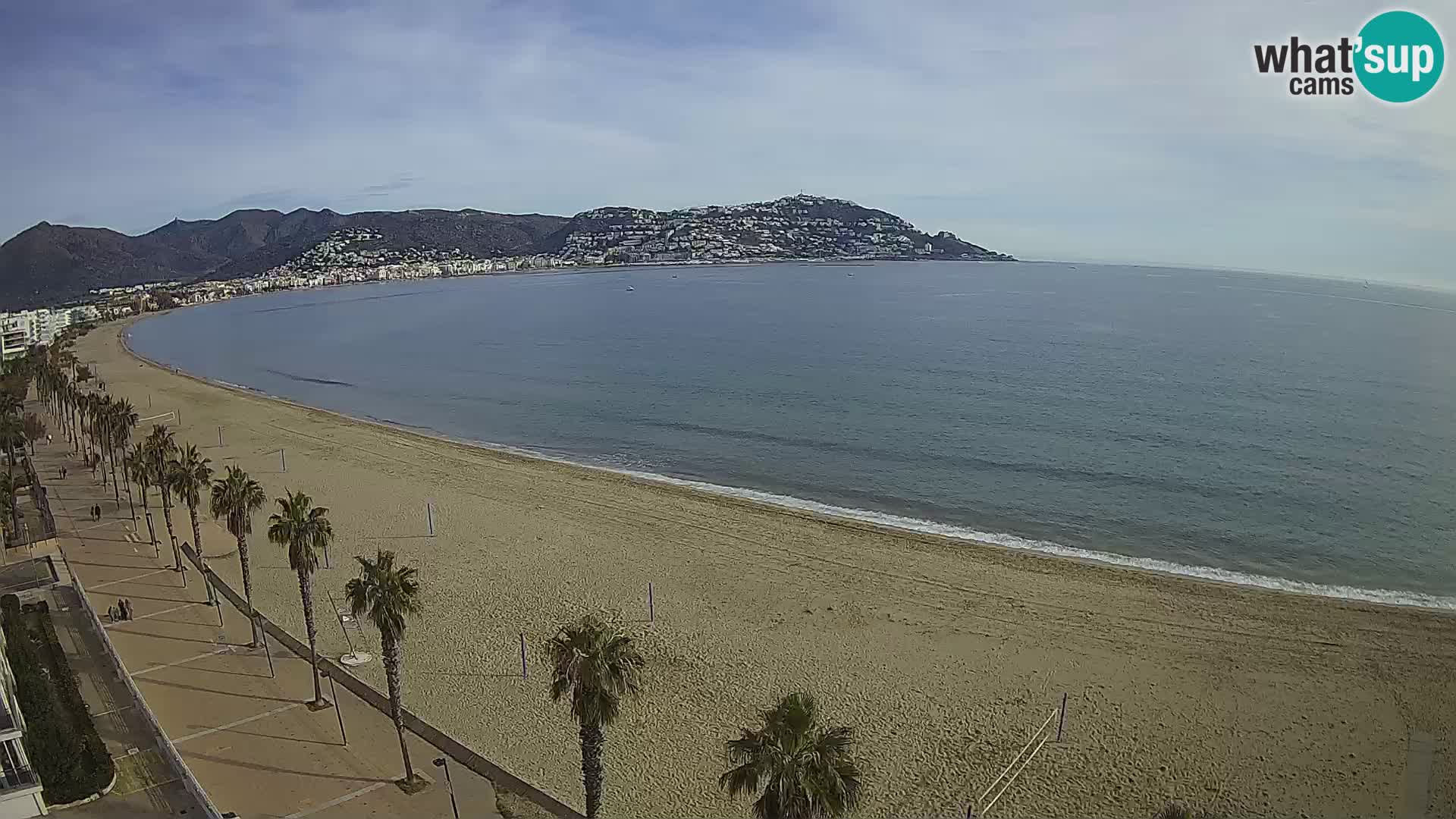 Roses camera en vivo playa Costa Brava- Hotel MonteCarlo