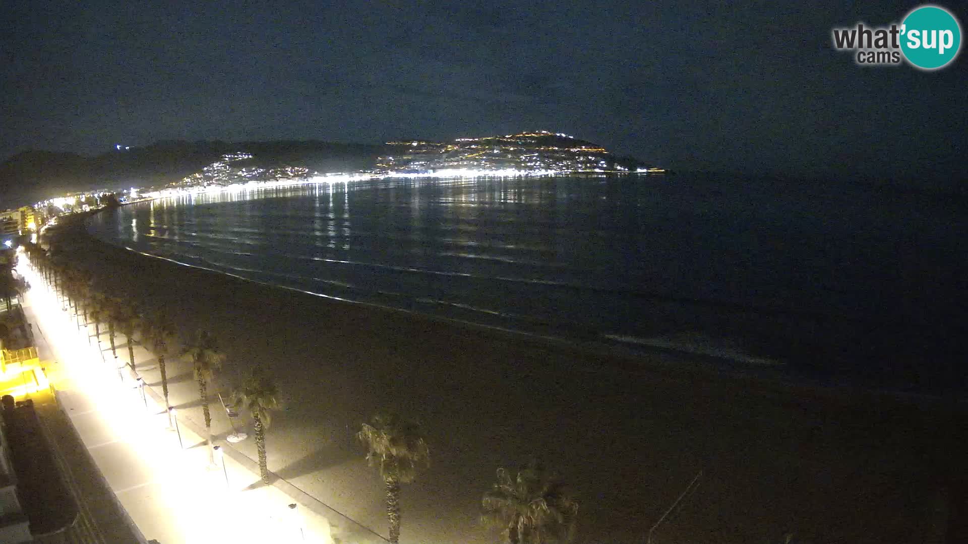 Webcam Costa Brava Roses Strand – Montecarlo Hotel livecam Spanien