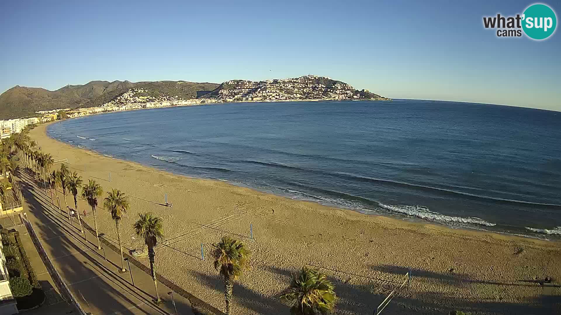 Roses camera en vivo playa Costa Brava- Hotel MonteCarlo
