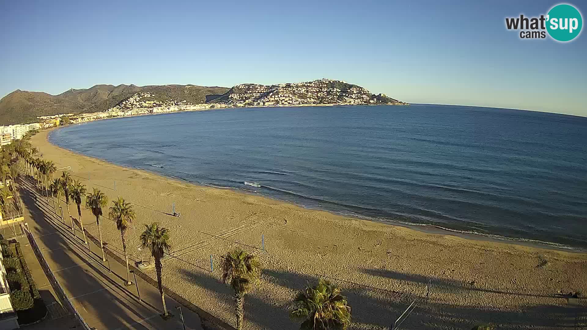 Roses camera en vivo playa Costa Brava- Hotel MonteCarlo