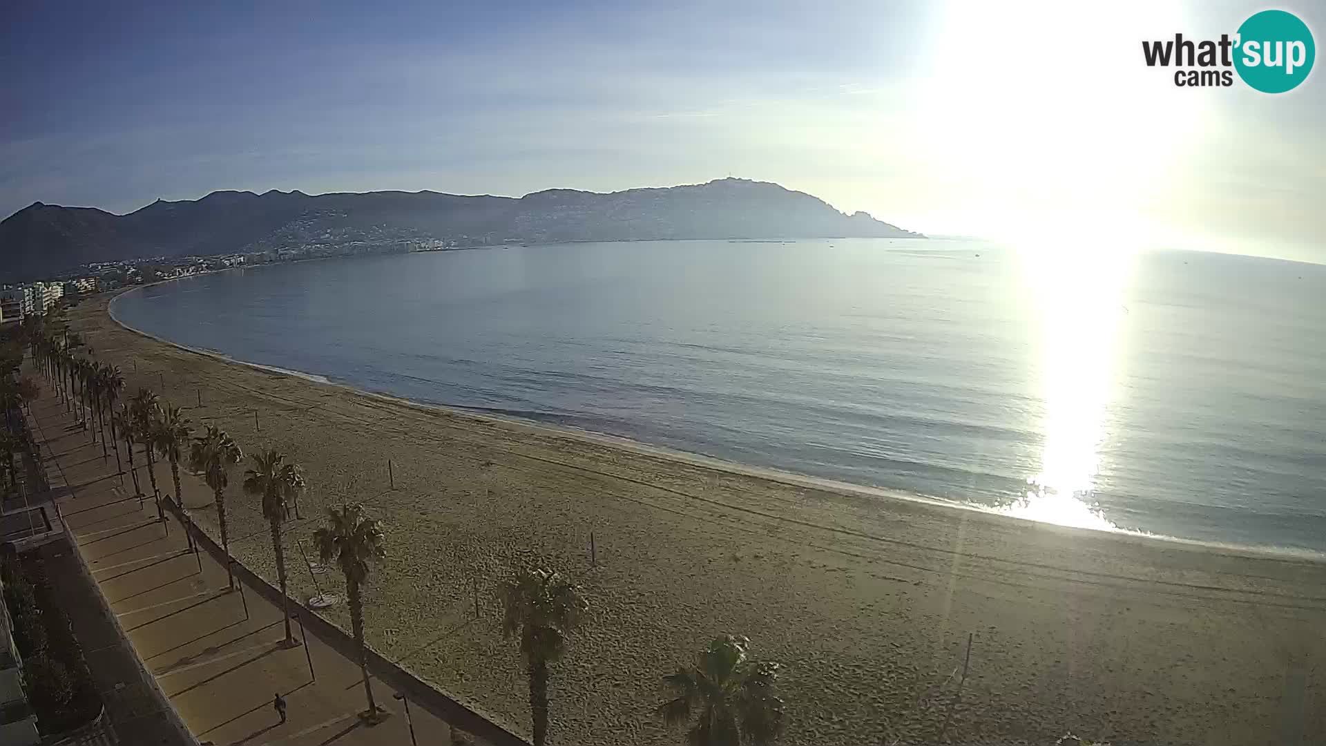 Webcam Costa Brava Roses Strand – Montecarlo Hotel livecam Spanien