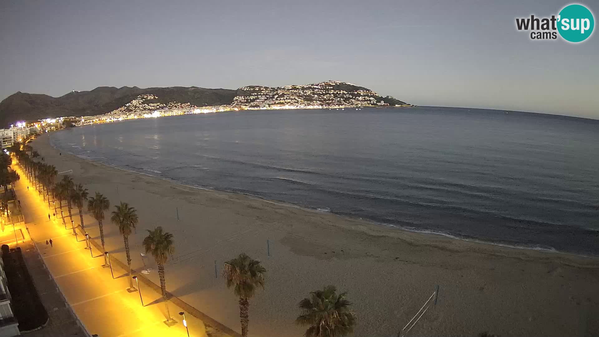 Roses camera en vivo playa Costa Brava- Hotel MonteCarlo