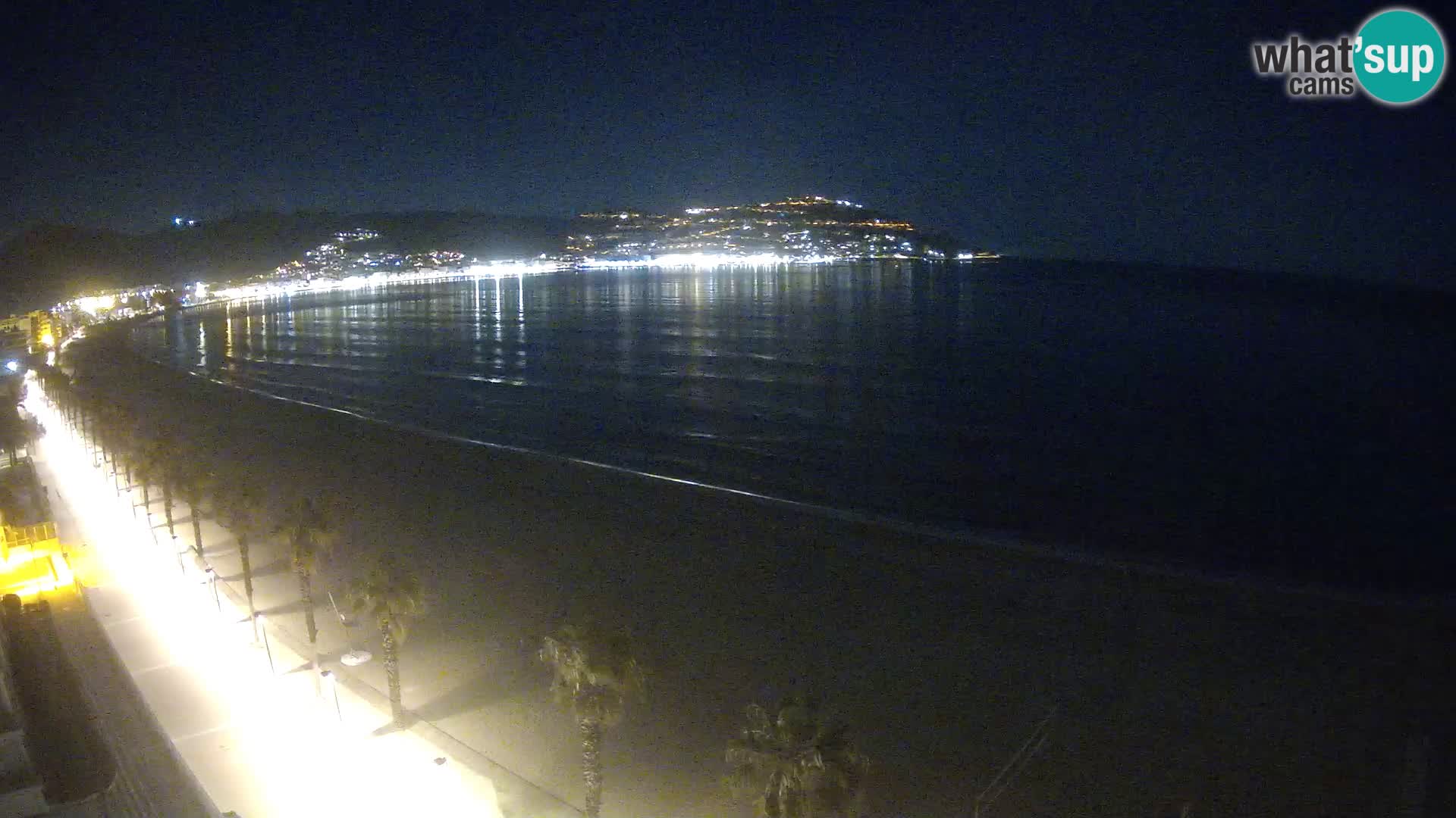 LIVEcam Roses plage Costa Brava – Hotel Montecarlo webcam Espagne