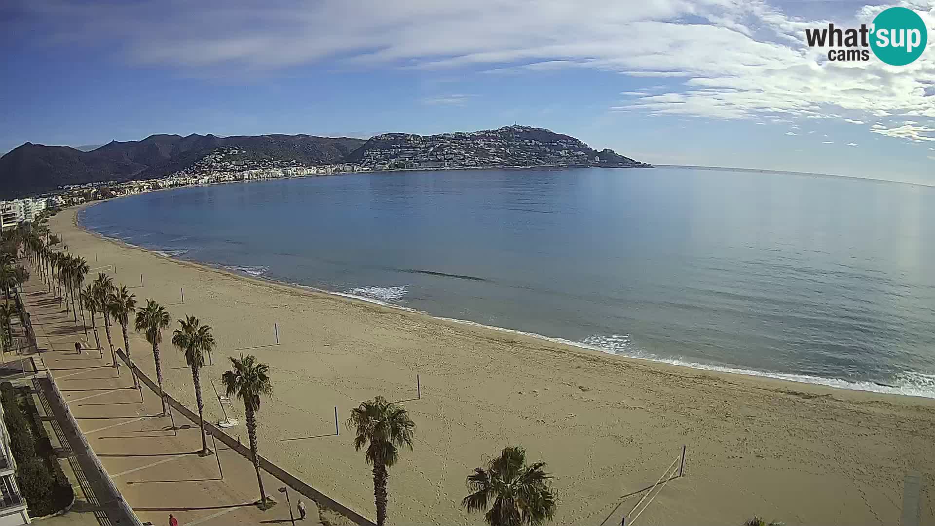 Webcam Costa Brava Roses Strand – Montecarlo Hotel livecam Spanien