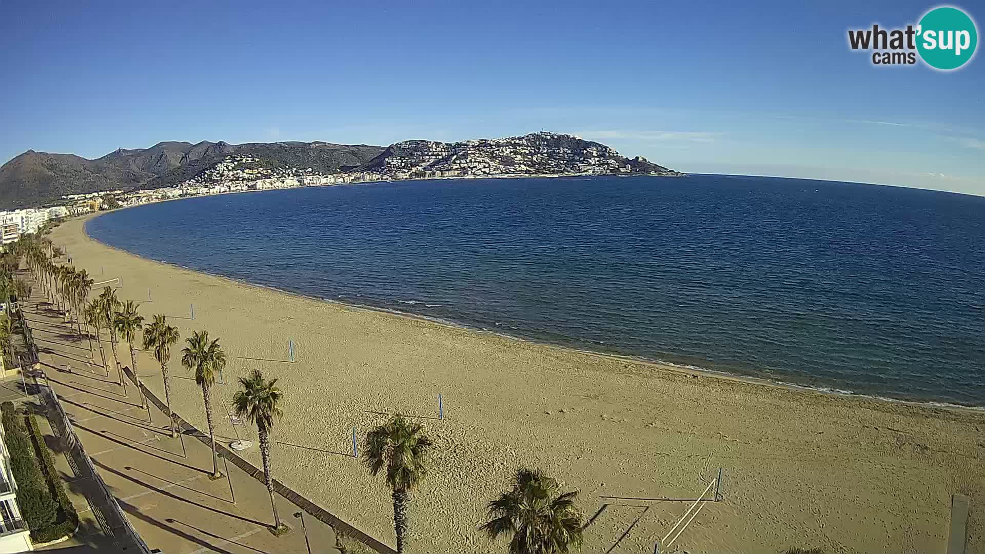 Spletna kamera Roses – Španija – Pogled s hotela MonteCarlo