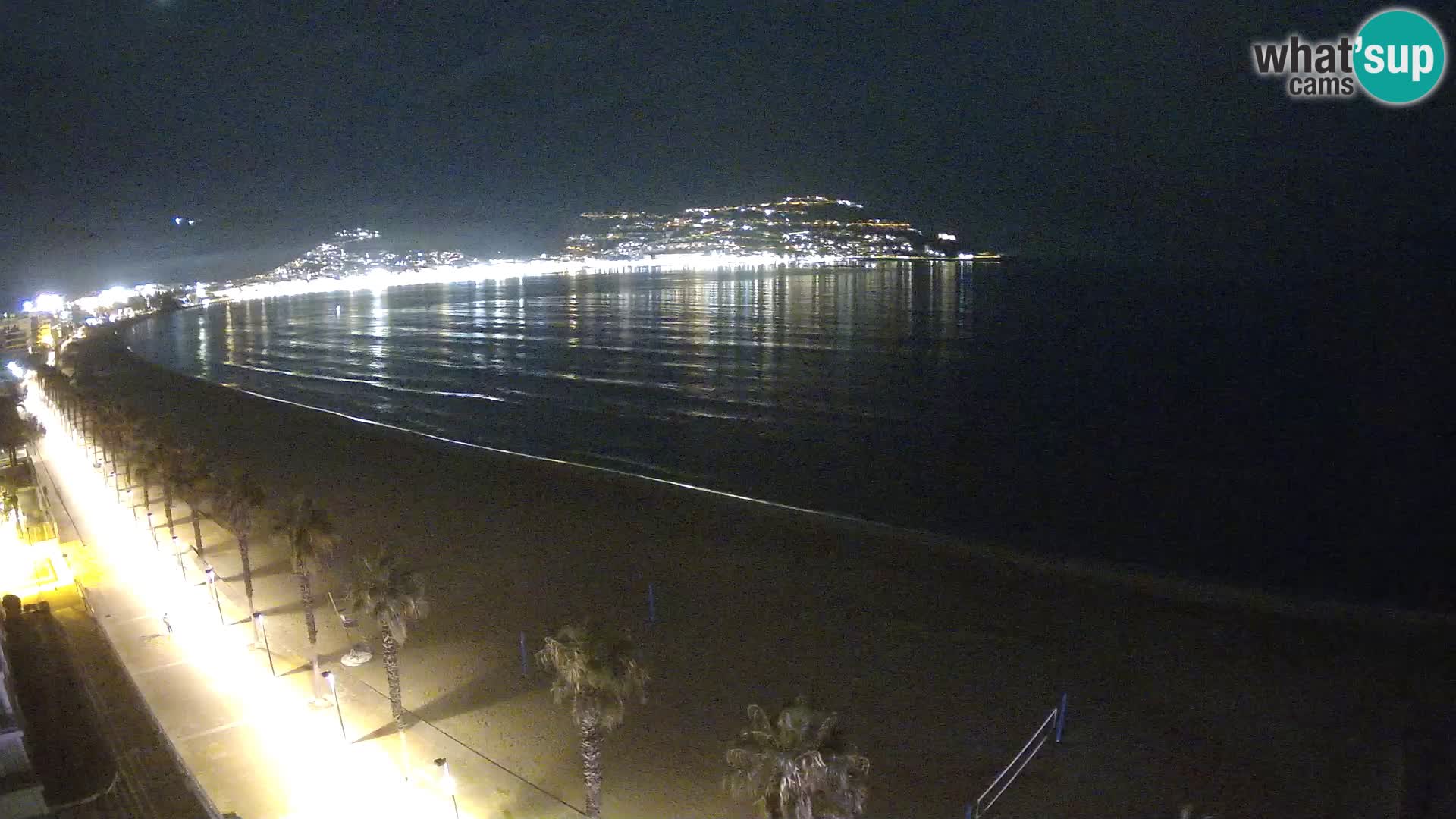 Live cam Roses – Costa Brava spiaggia – Hotel MonteCarlo