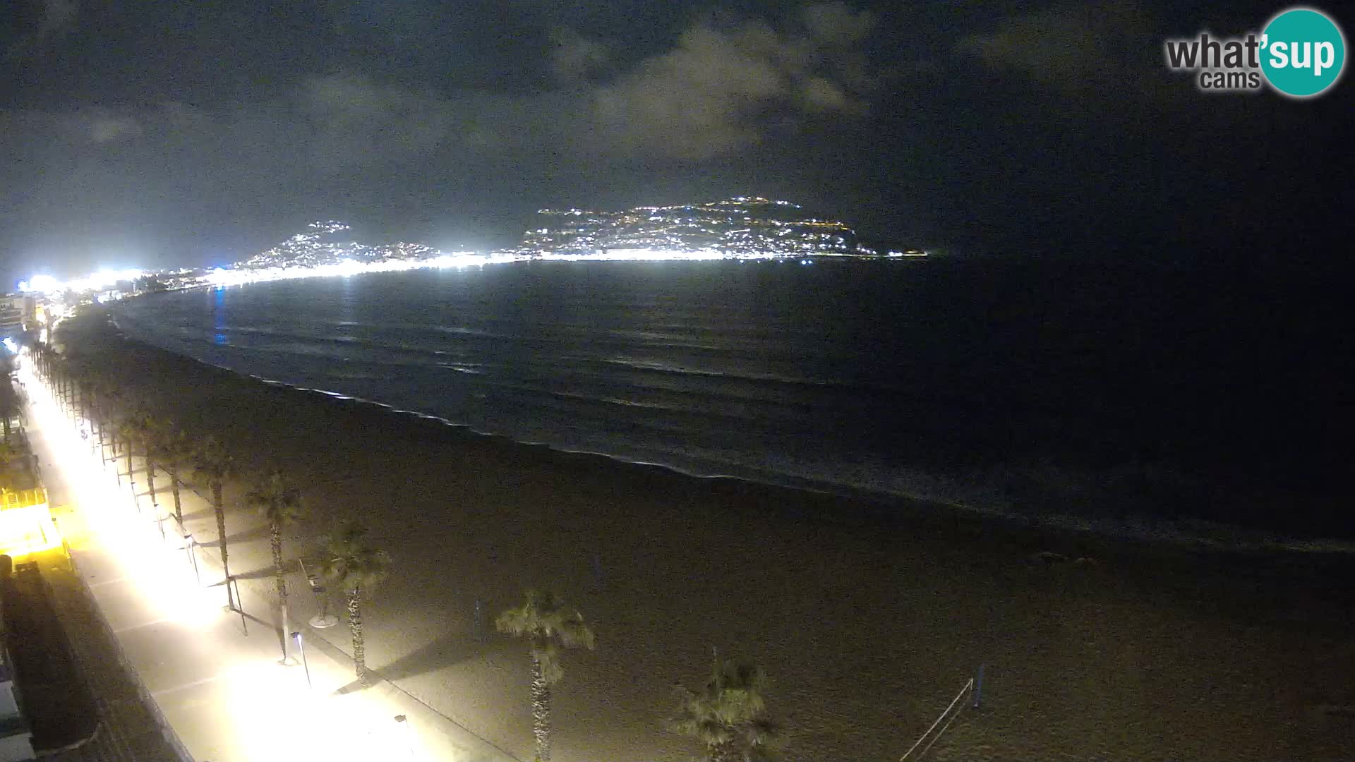 Live cam Roses  – Costa Brava spiaggia – Hotel MonteCarlo