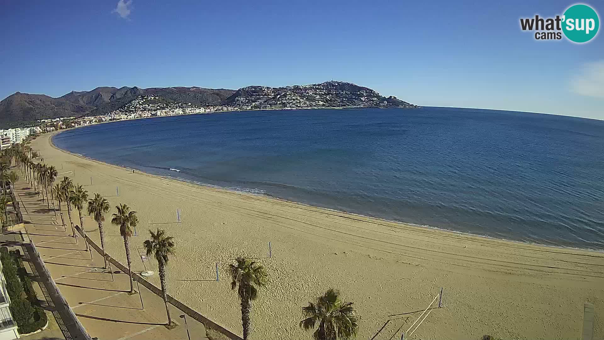 Web kamera Roses – Španijolska – Pogled sa hotela MonteCarlo