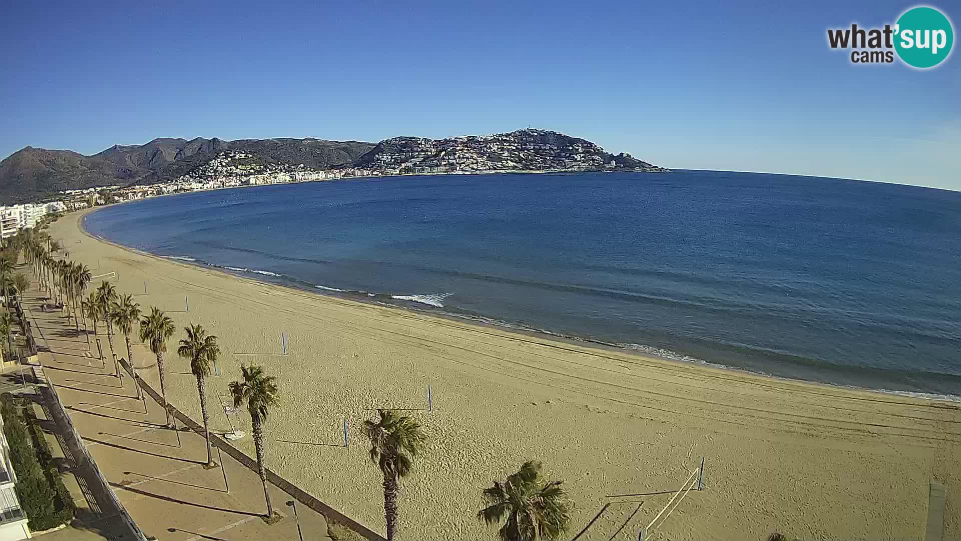 Spletna kamera Roses – Španija – Pogled s hotela MonteCarlo