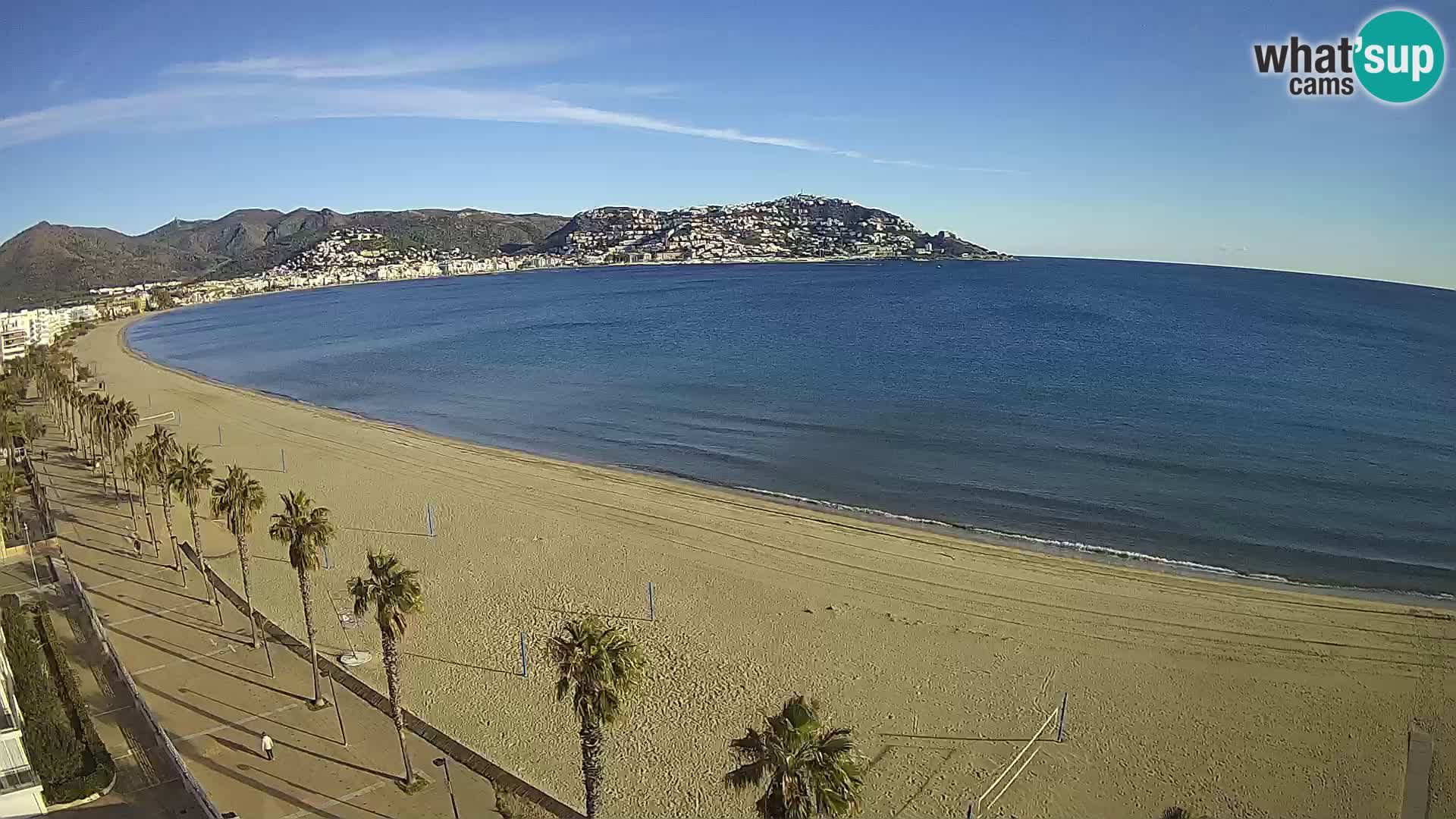 Roses camera en vivo playa Costa Brava- Hotel MonteCarlo