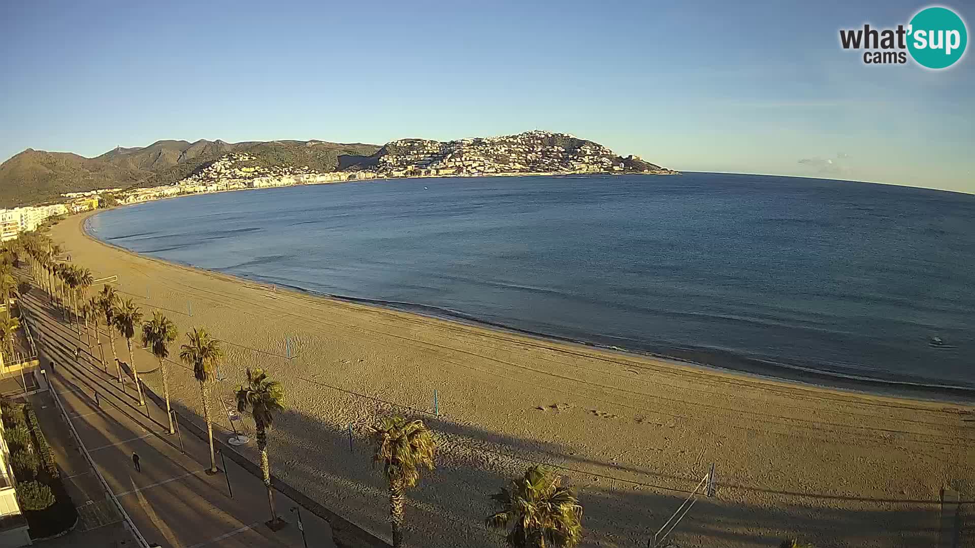 Webcam Costa Brava Roses Strand – Montecarlo Hotel livecam Spanien