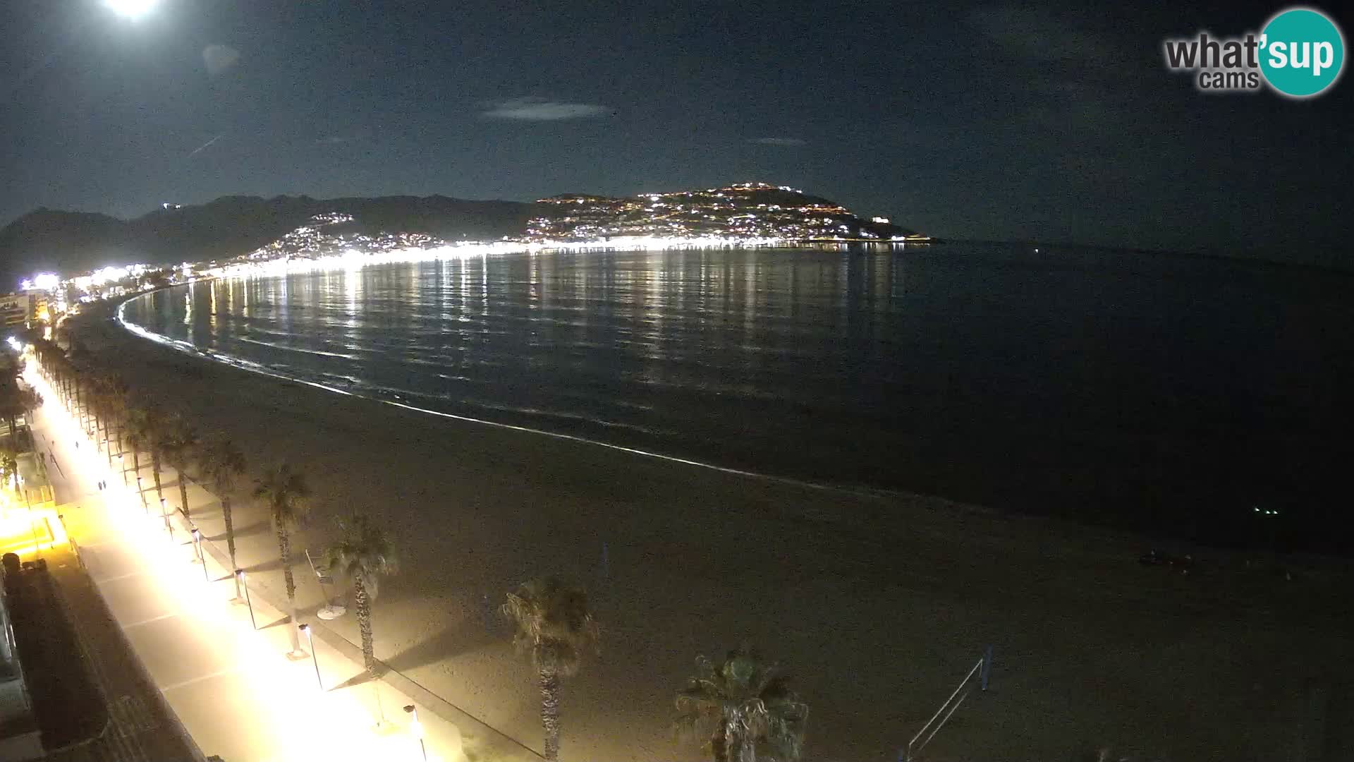 Webcam Costa Brava Roses Strand – Montecarlo Hotel livecam Spanien