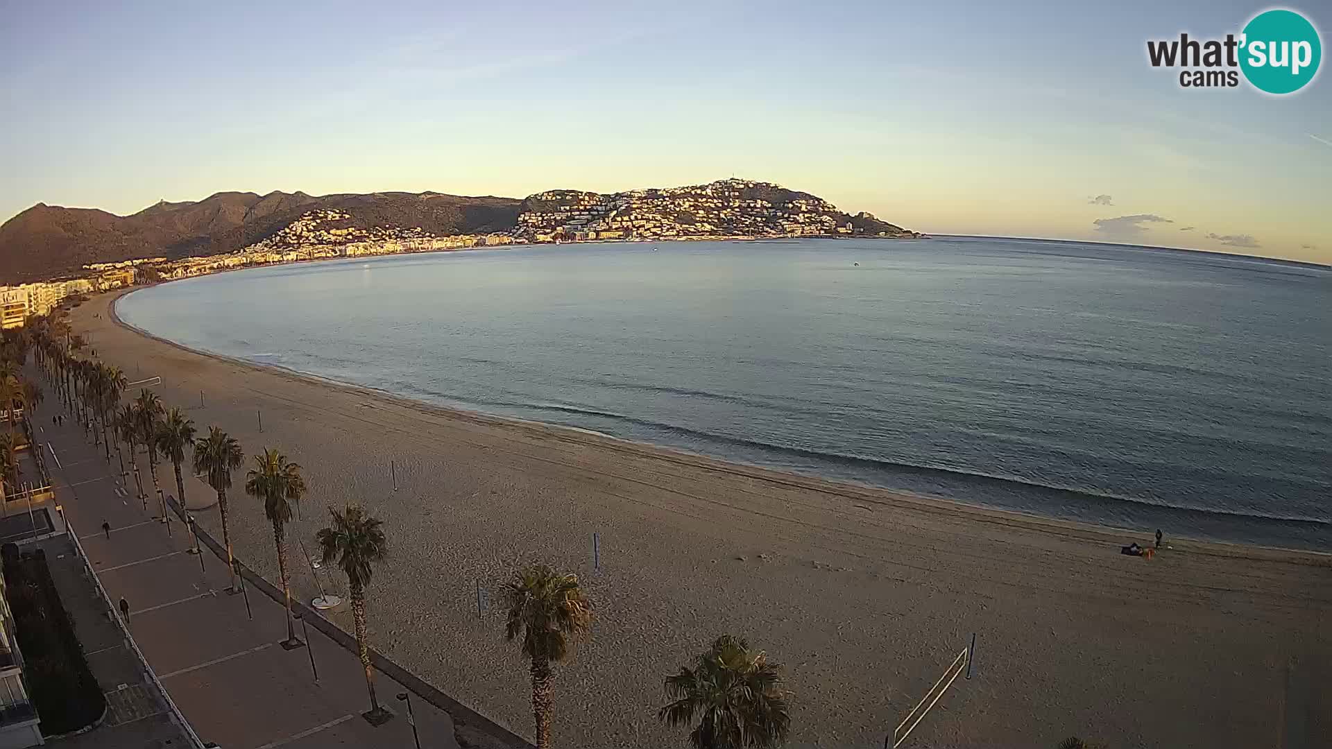 Live cam Roses  – Costa Brava spiaggia – Hotel MonteCarlo