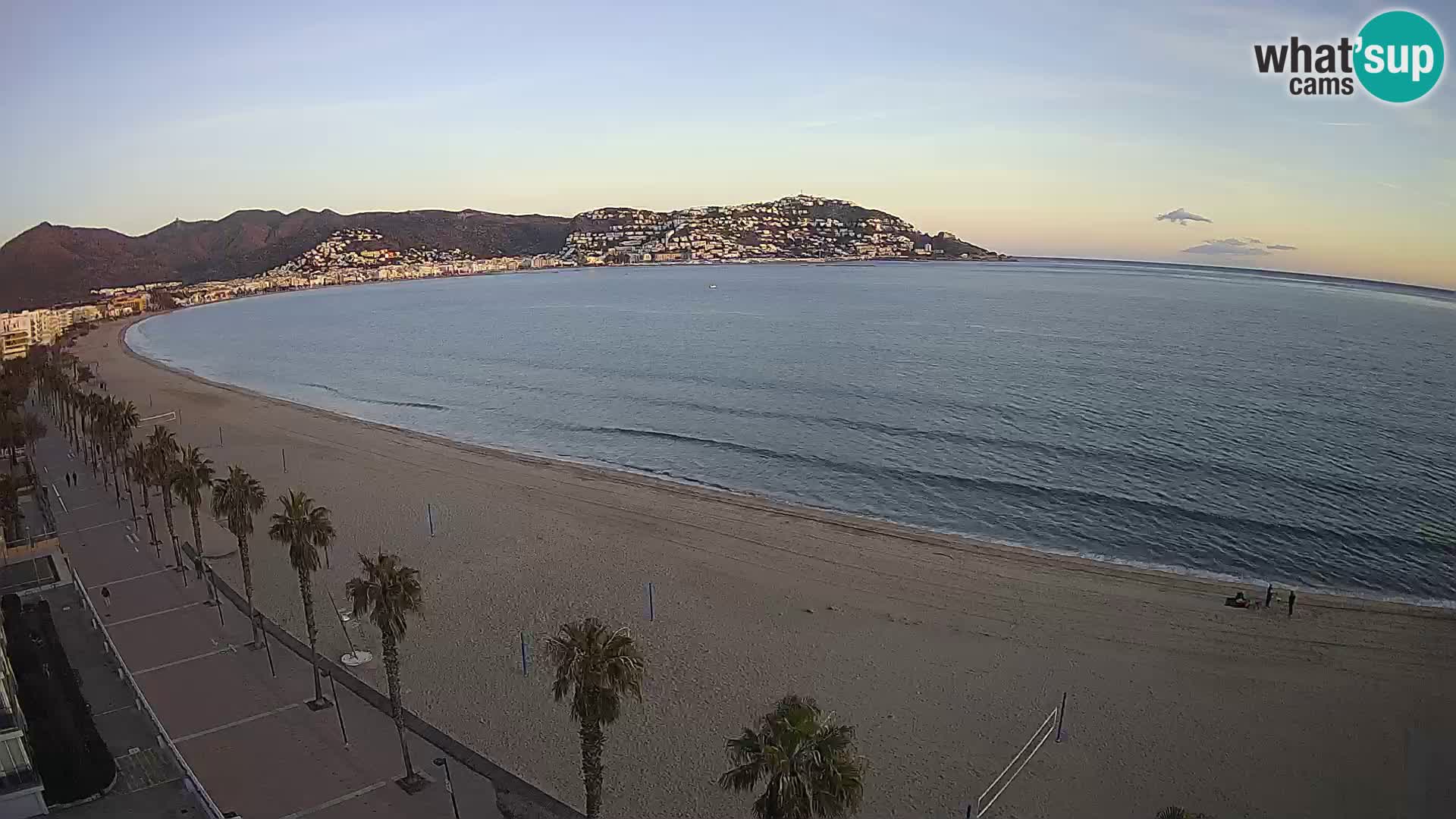 Live cam Roses  – Costa Brava spiaggia – Hotel MonteCarlo