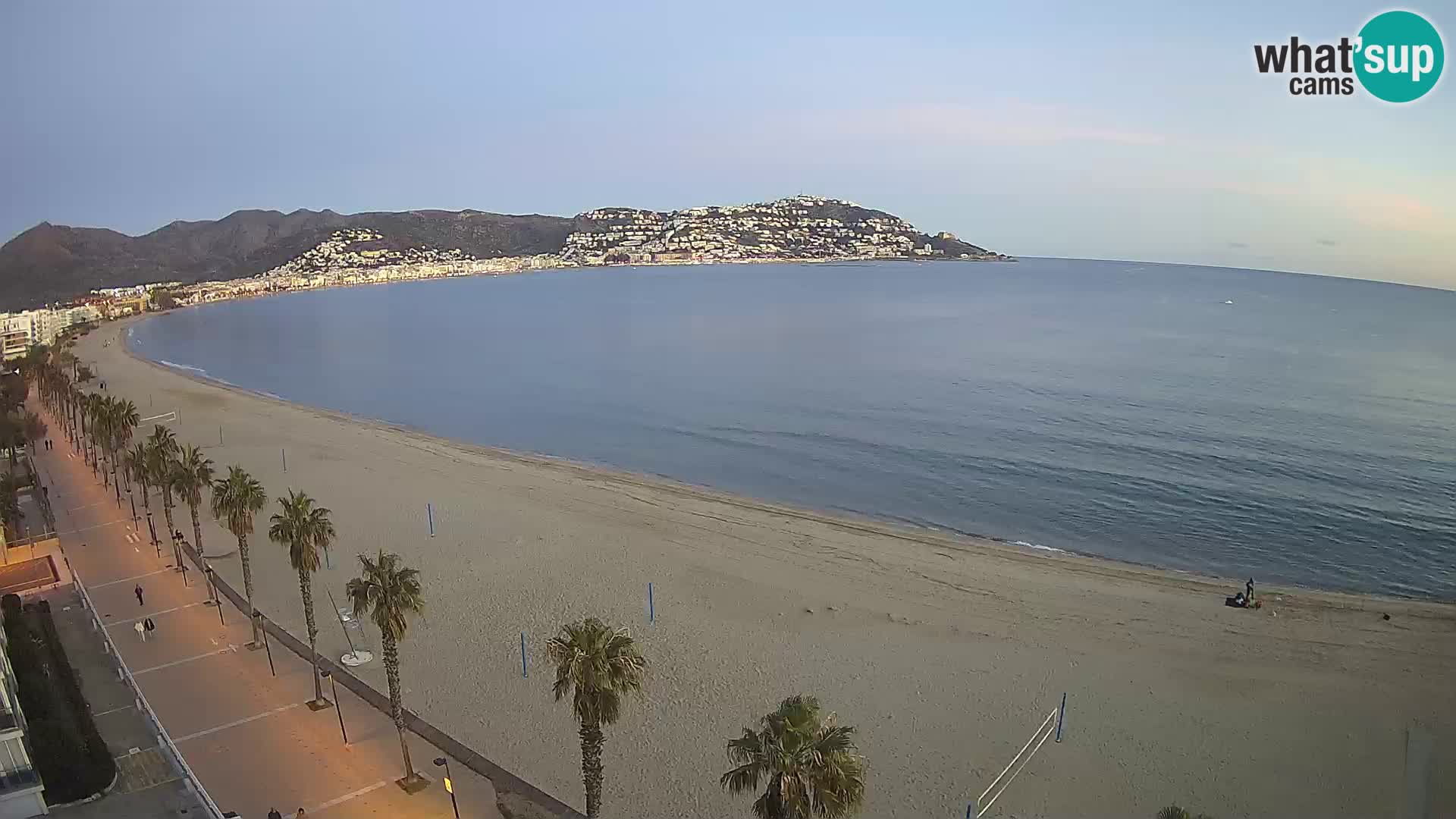 Webcam Costa Brava Roses Strand – Montecarlo Hotel livecam Spanien