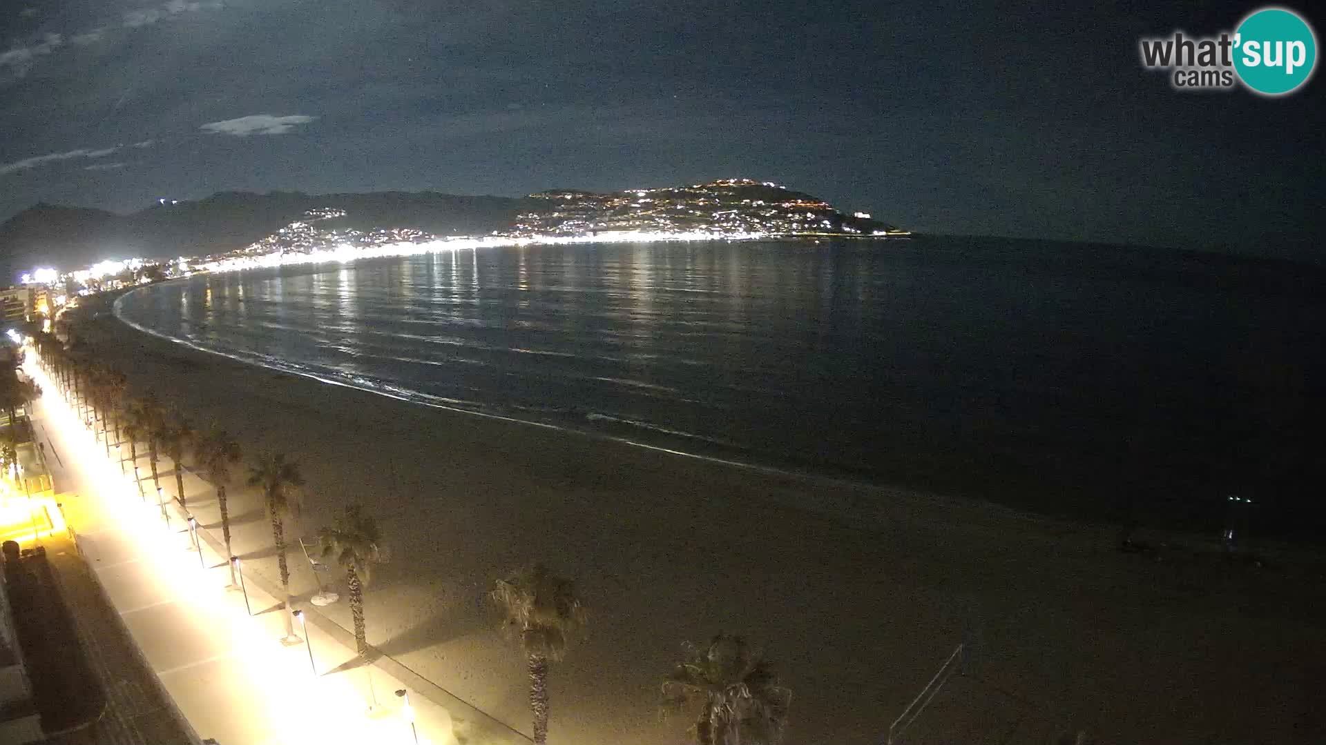 Roses camera en vivo playa Costa Brava- Hotel MonteCarlo