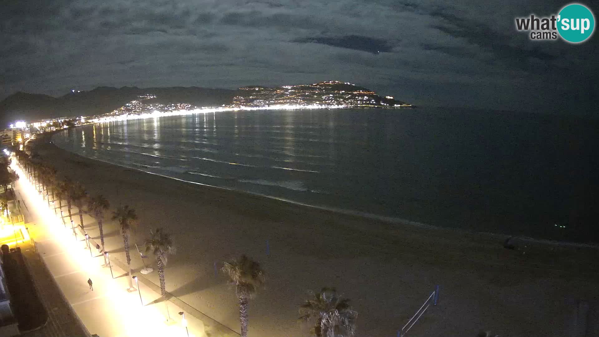 Webcam Costa Brava Roses Strand – Montecarlo Hotel livecam Spanien