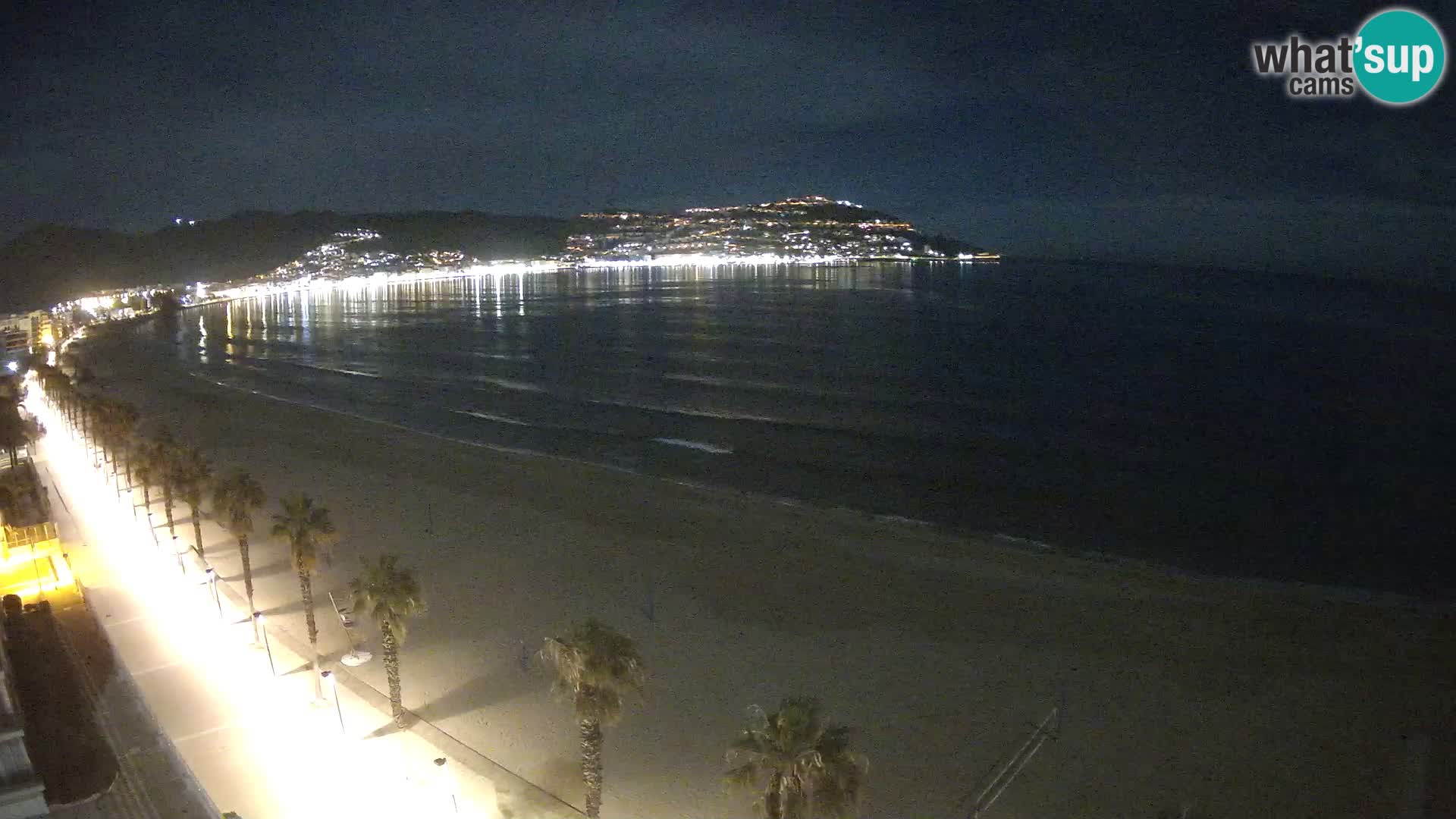 Webcam Costa Brava Roses Strand – Montecarlo Hotel livecam Spanien