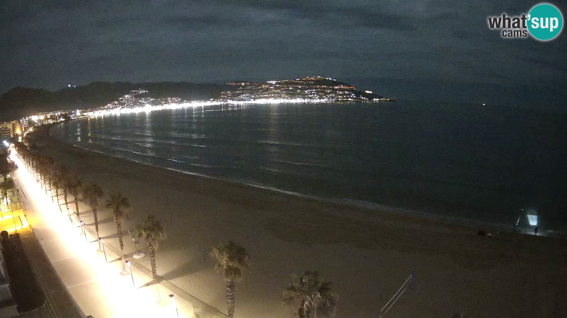 Webcam Costa Brava Roses Strand – Montecarlo Hotel livecam Spanien