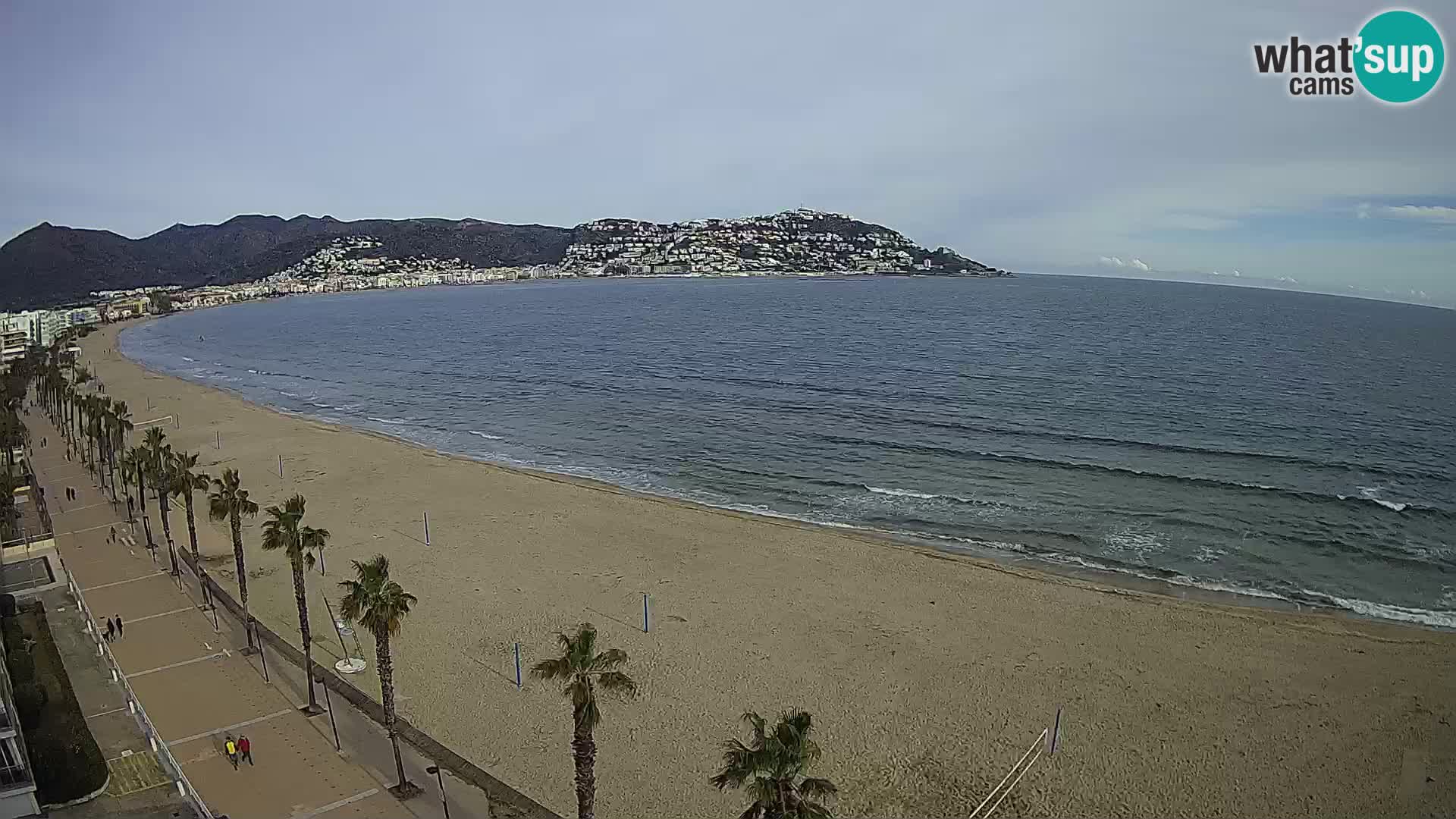 Roses camera en vivo playa Costa Brava- Hotel MonteCarlo