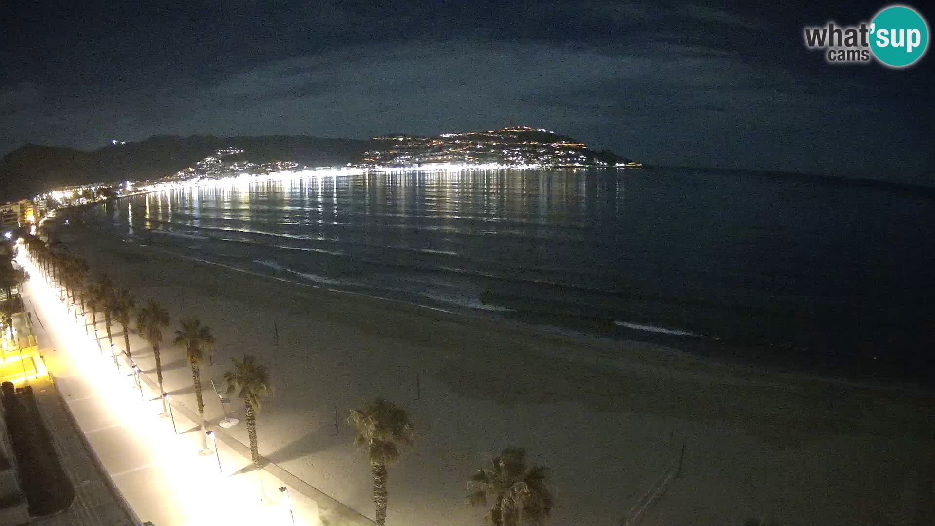 Webcam Costa Brava Roses Strand – Montecarlo Hotel livecam Spanien