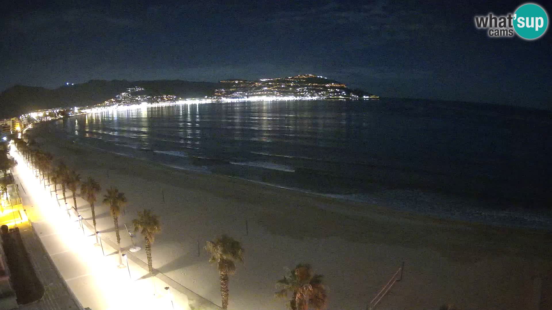 Webcam Costa Brava Roses Strand – Montecarlo Hotel livecam Spanien