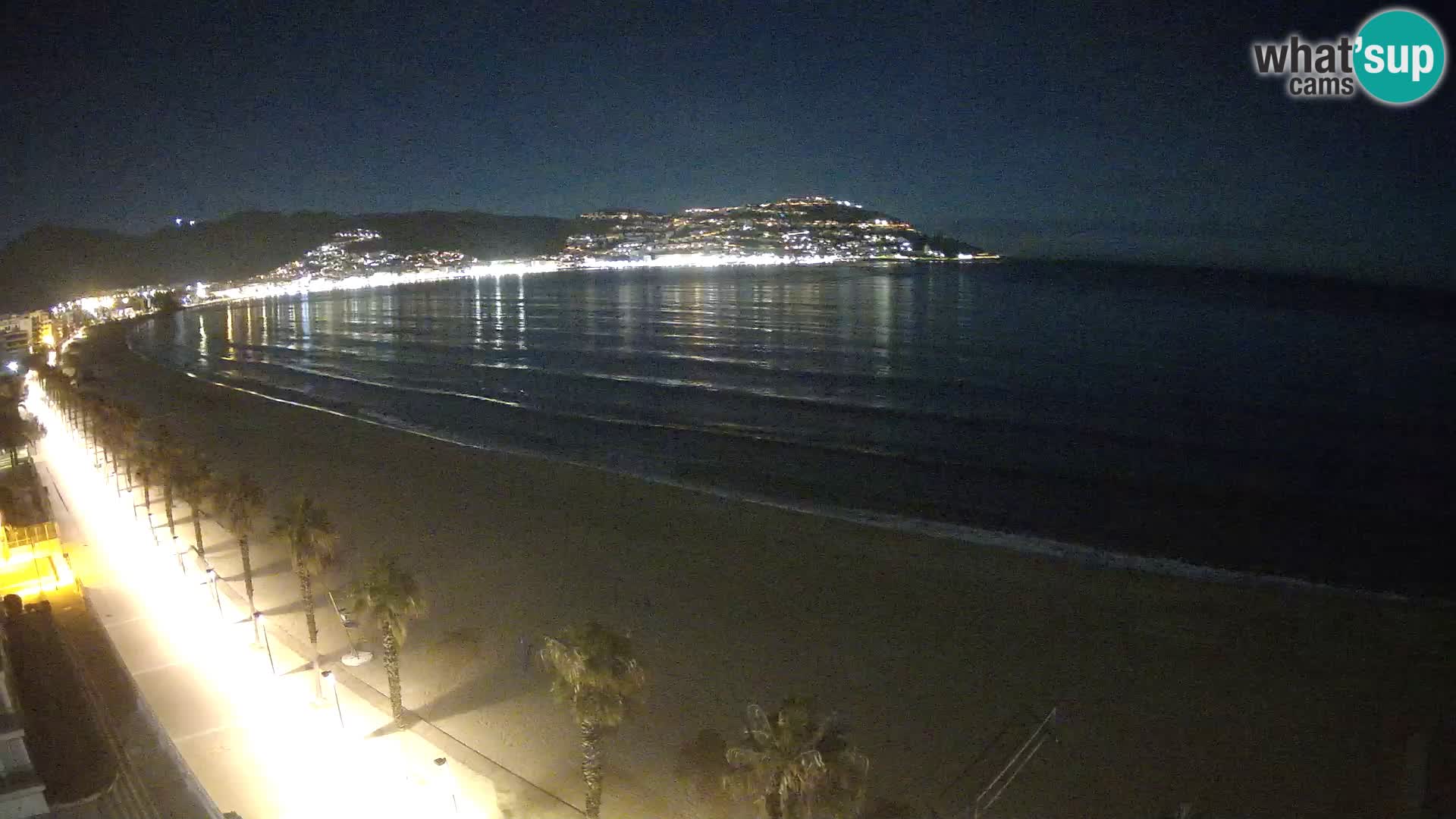 Roses camera en vivo playa Costa Brava- Hotel MonteCarlo