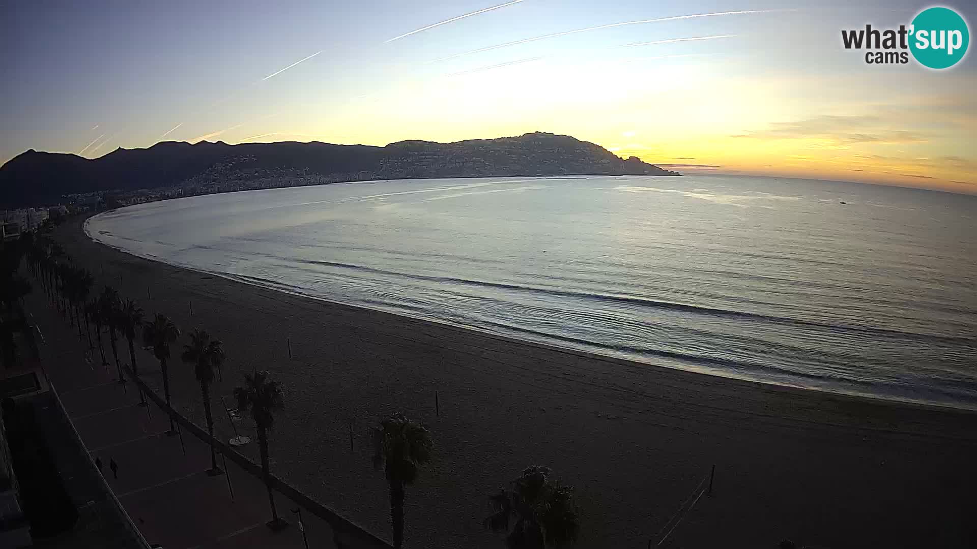 Roses camera en vivo playa Costa Brava- Hotel MonteCarlo