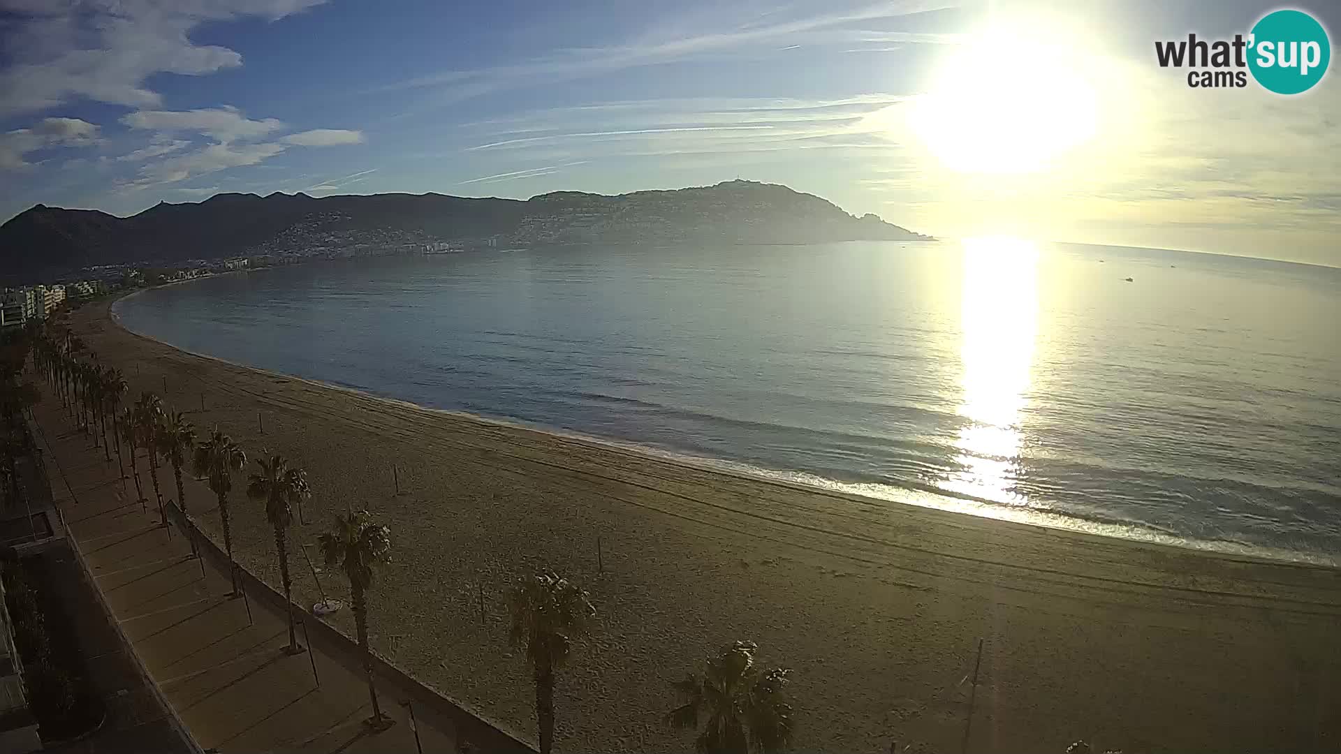 Roses camera en vivo playa Costa Brava- Hotel MonteCarlo