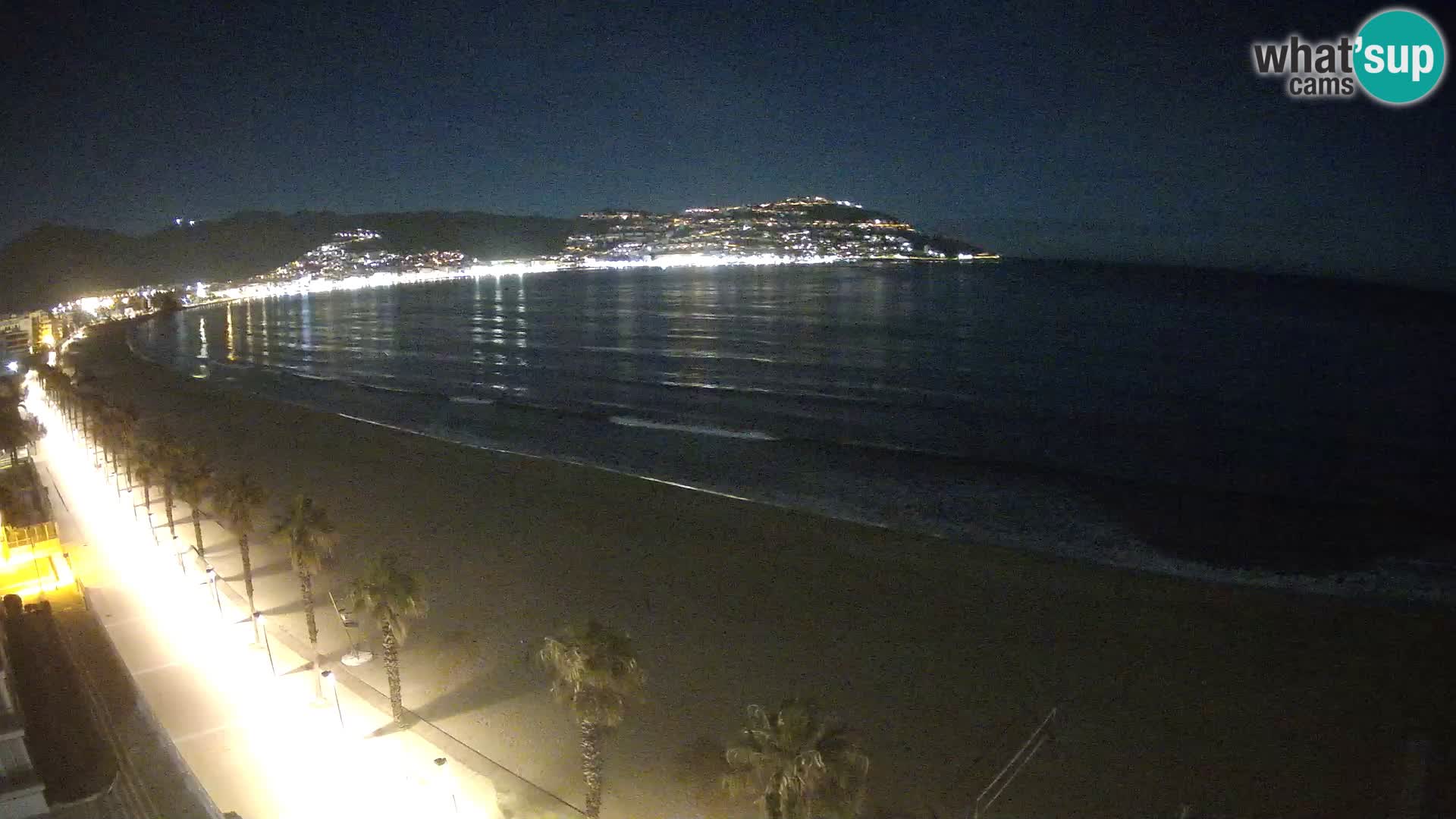 Webcam Costa Brava Roses Strand – Montecarlo Hotel livecam Spanien