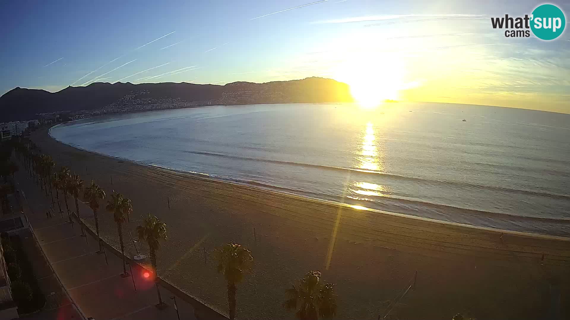 Webcam Costa Brava Roses Strand – Montecarlo Hotel livecam Spanien