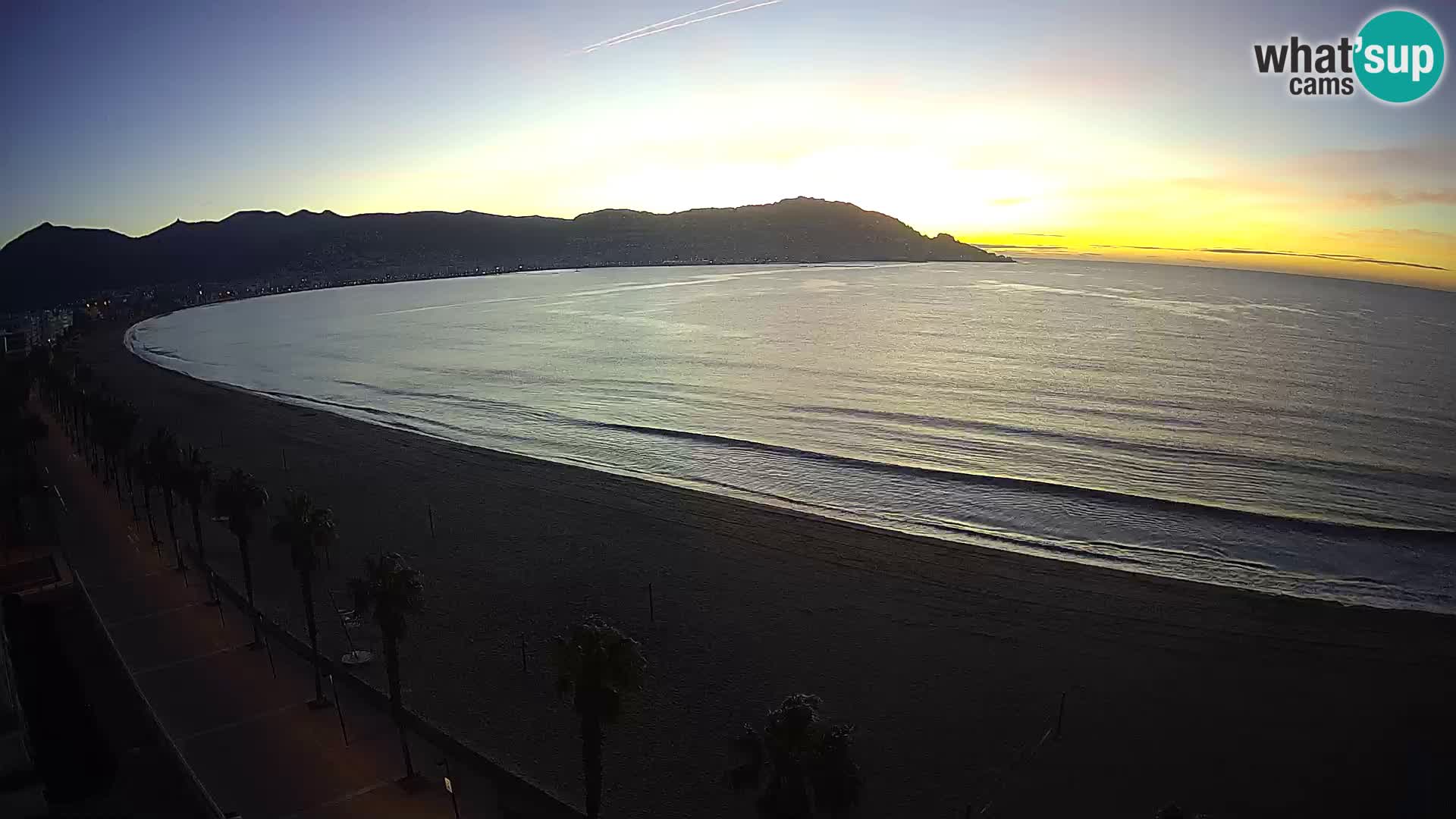 Roses camera en vivo playa Costa Brava- Hotel MonteCarlo