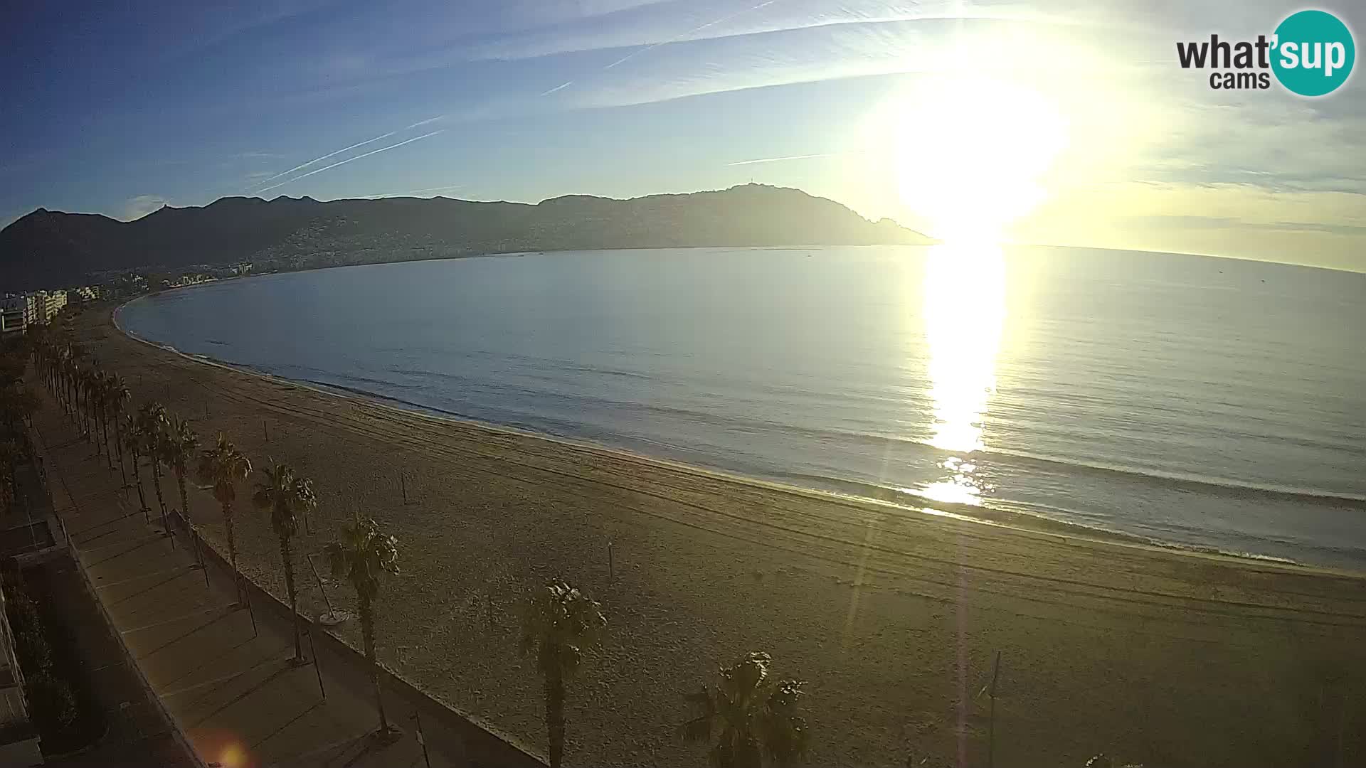 Live cam Roses  – Costa Brava spiaggia – Hotel MonteCarlo