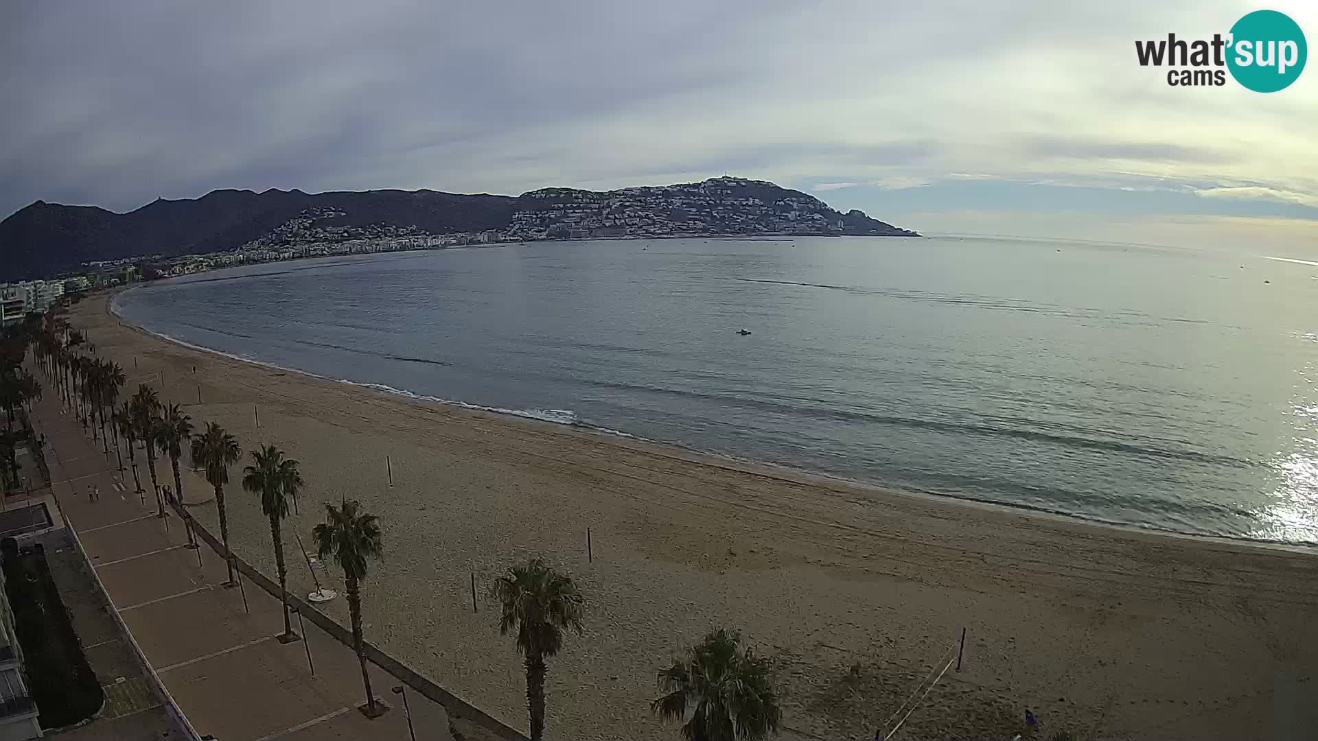 Live cam Roses  – Costa Brava spiaggia – Hotel MonteCarlo