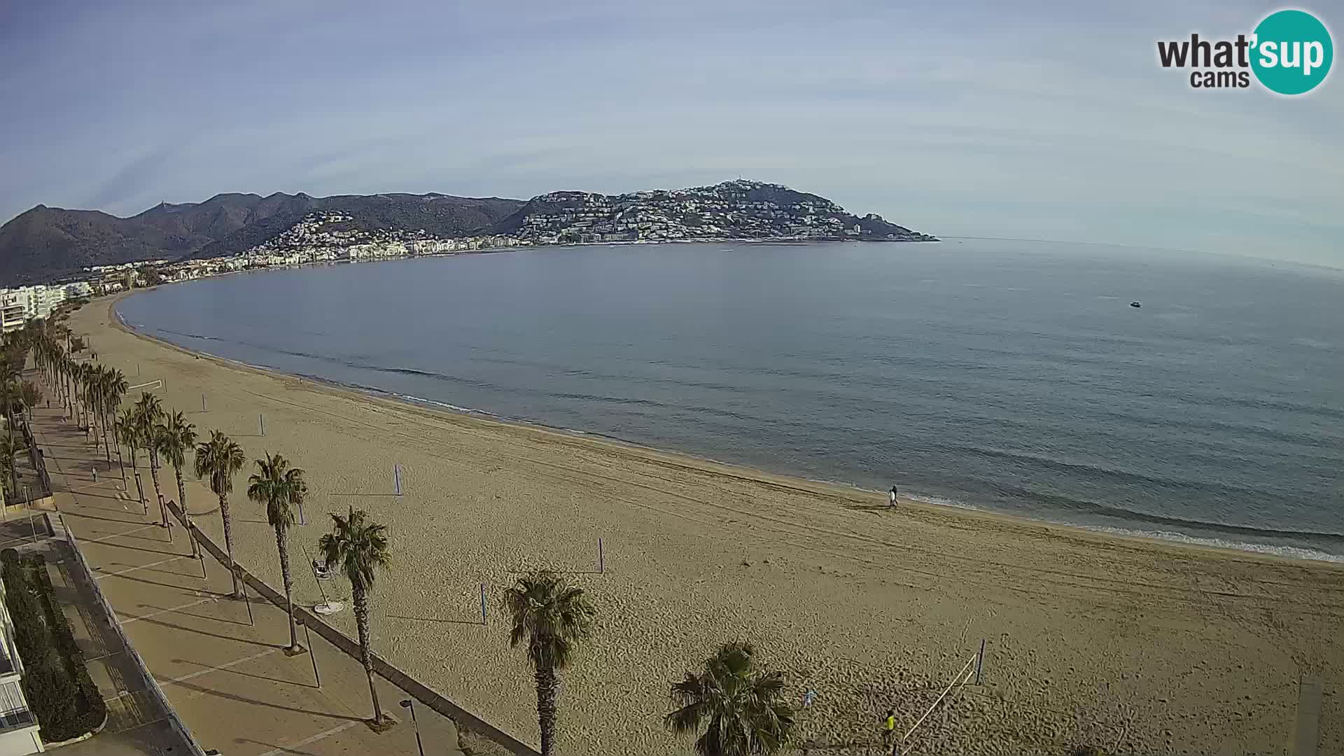 Roses camera en vivo playa Costa Brava- Hotel MonteCarlo