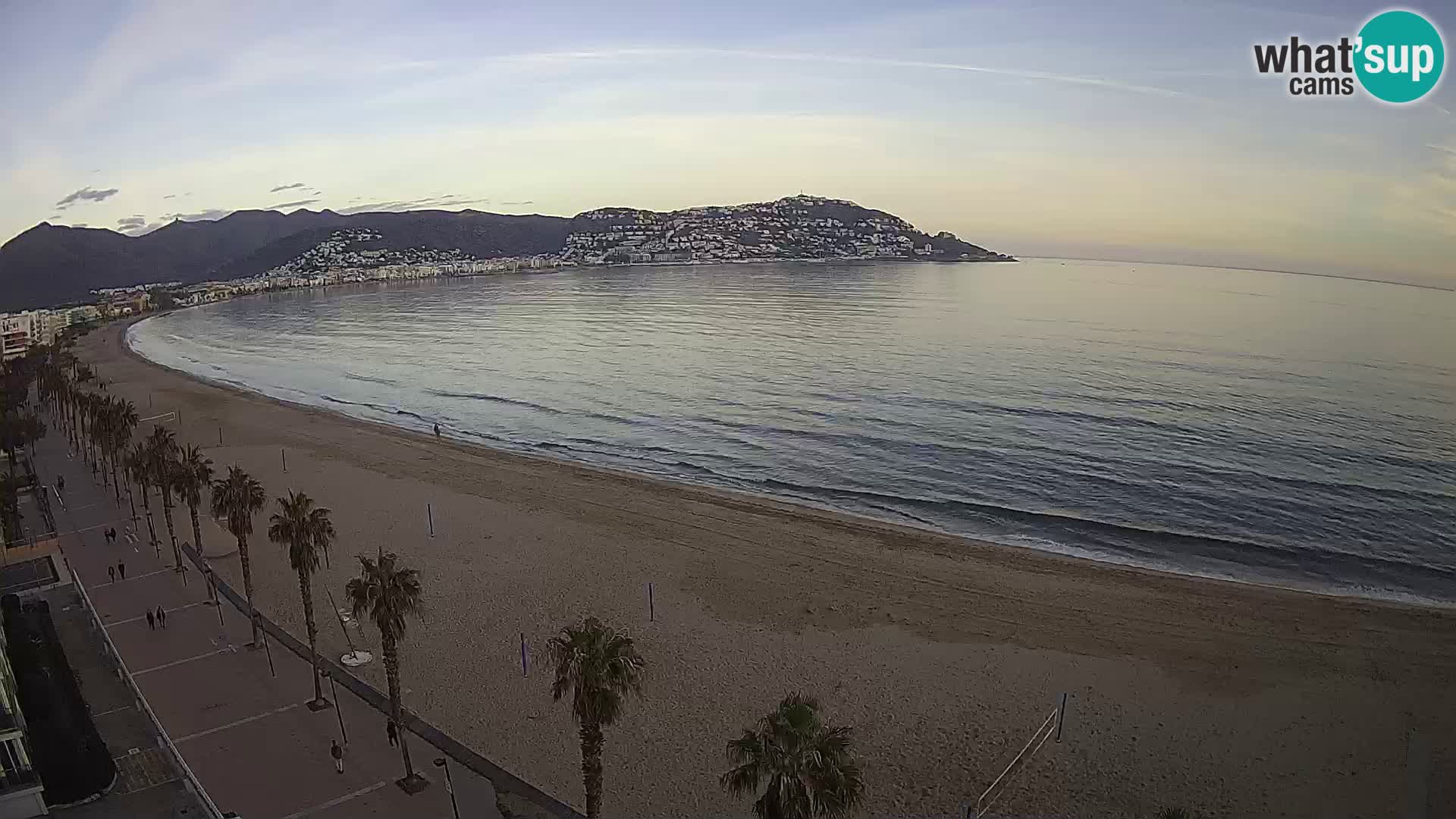 Webcam Costa Brava Roses Strand – Montecarlo Hotel livecam Spanien