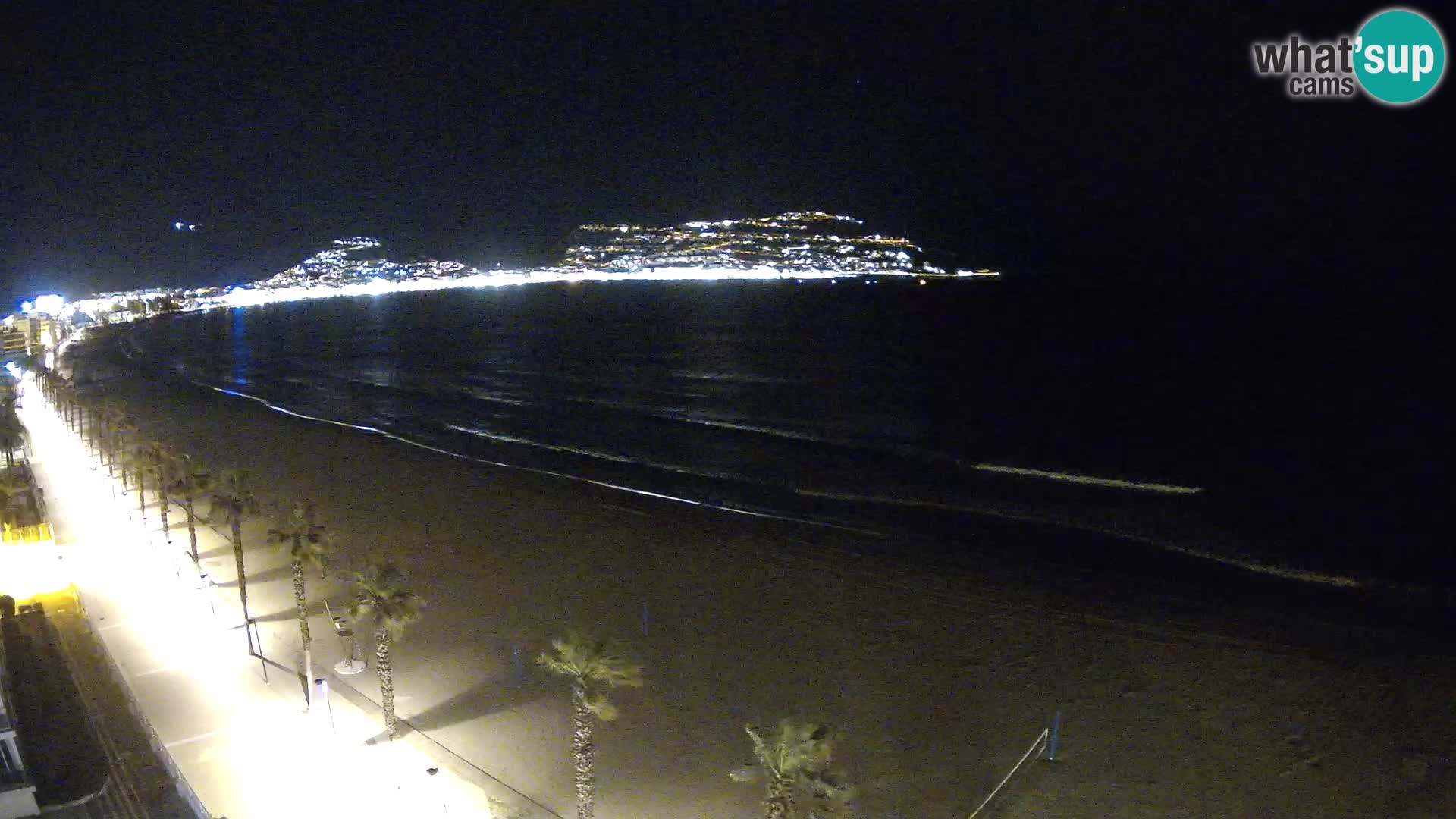 Webcam Costa Brava Roses Strand – Montecarlo Hotel livecam Spanien