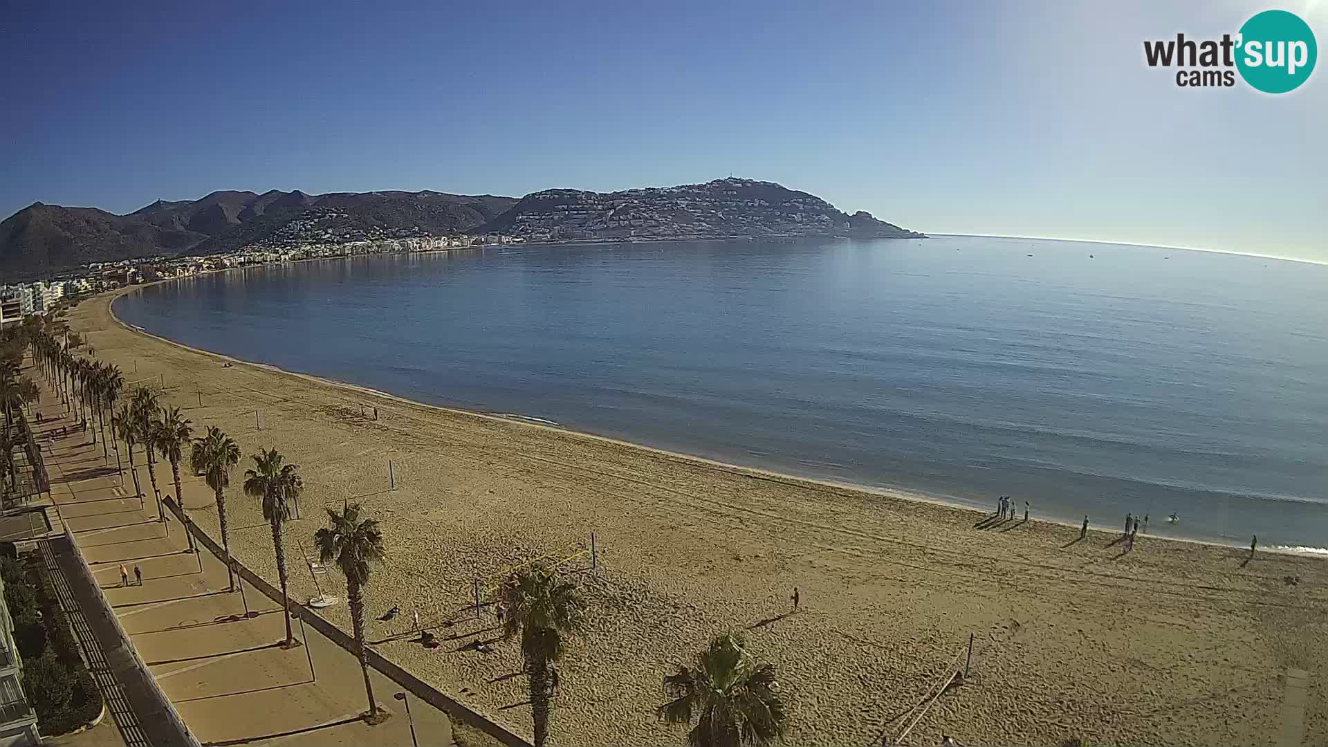 Live cam Roses – Costa Brava spiaggia – Hotel MonteCarlo