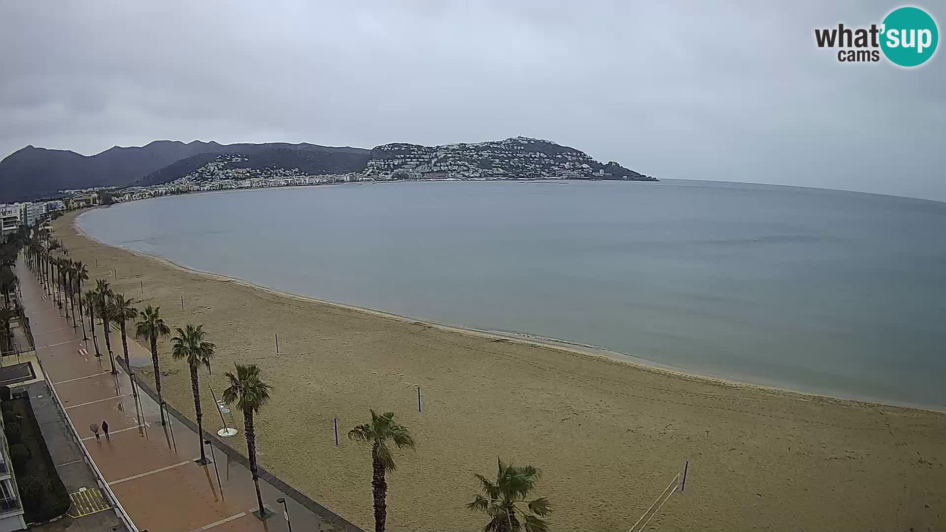 Webcam Costa Brava Roses Strand – Montecarlo Hotel livecam Spanien