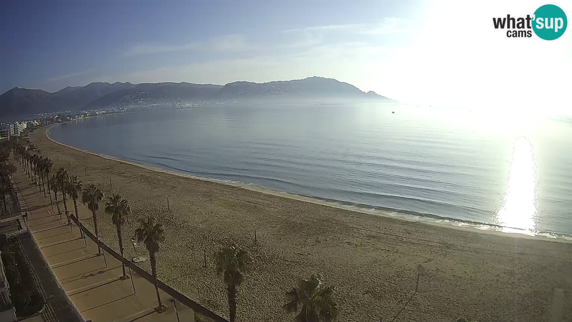Live cam Roses  – Costa Brava spiaggia – Hotel MonteCarlo