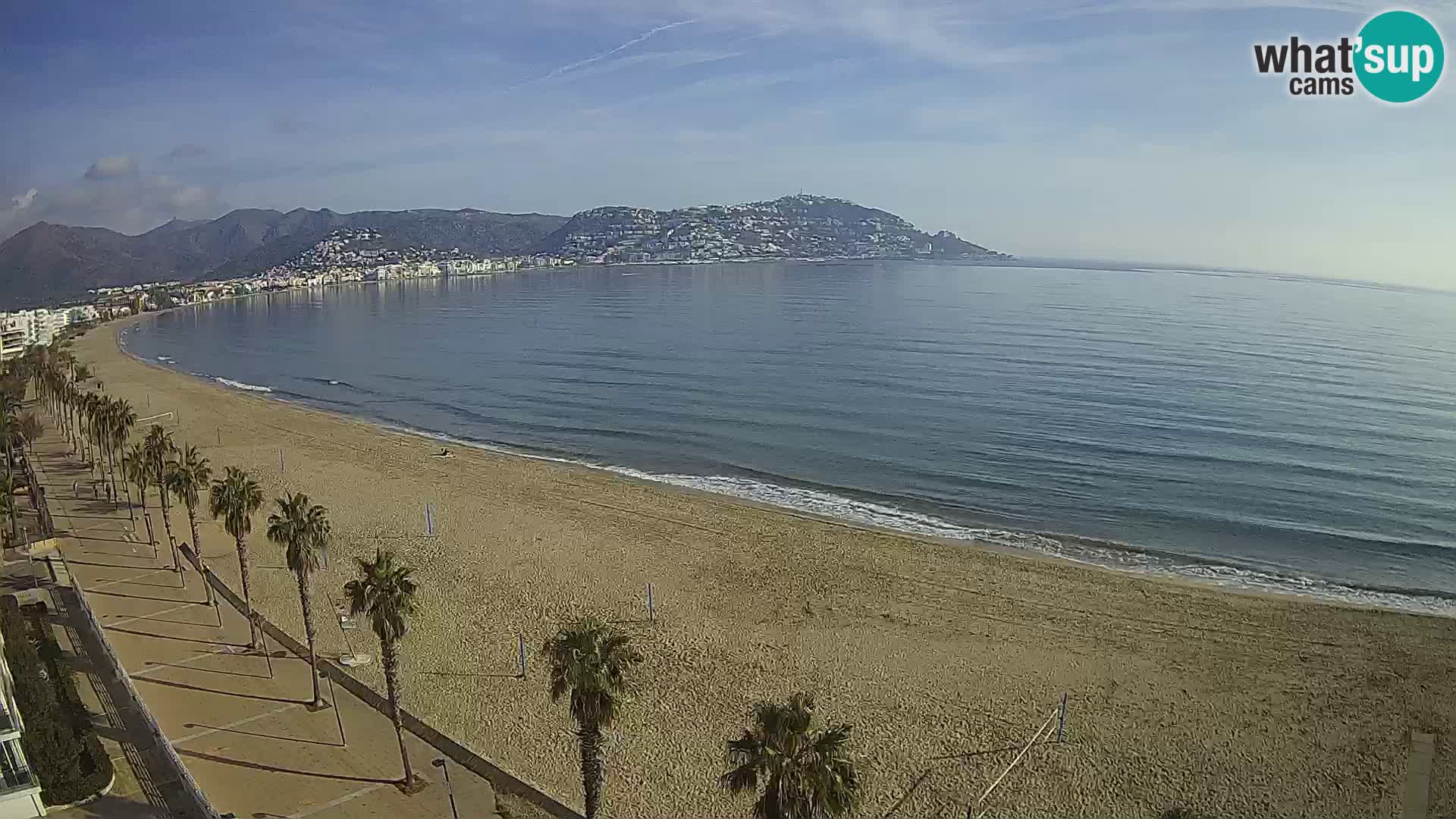 Roses camera en vivo playa Costa Brava- Hotel MonteCarlo