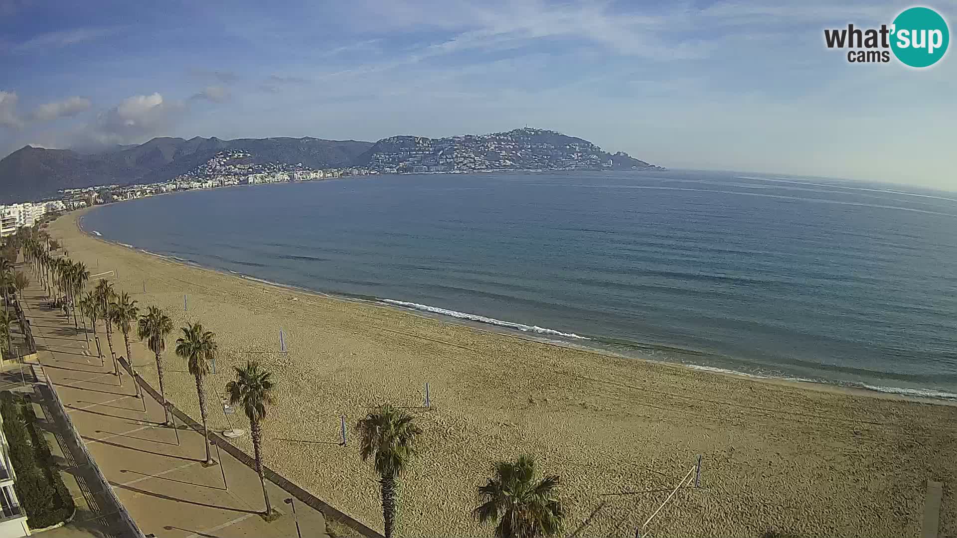 Web kamera Roses – Španijolska – Pogled sa hotela MonteCarlo