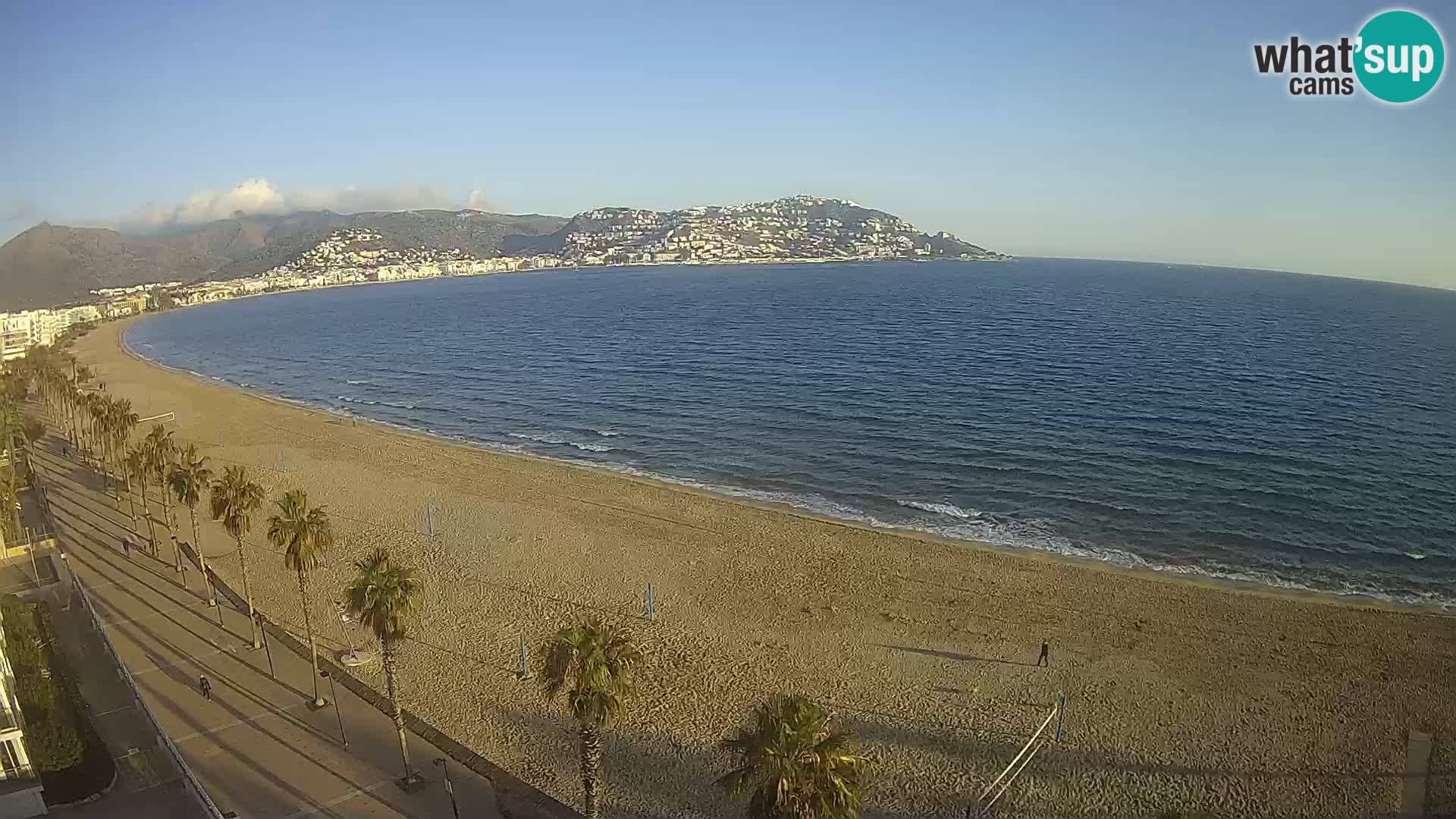 Web kamera Roses – Španijolska – Pogled sa hotela MonteCarlo